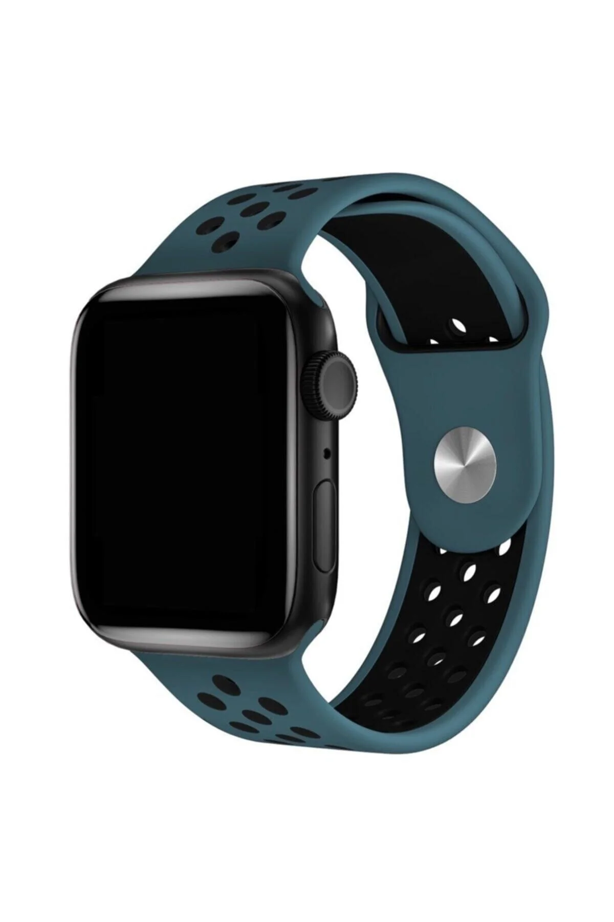 Apple Watch Uyumlu Silikon Delikli Kordon Kayış 42 44 mm