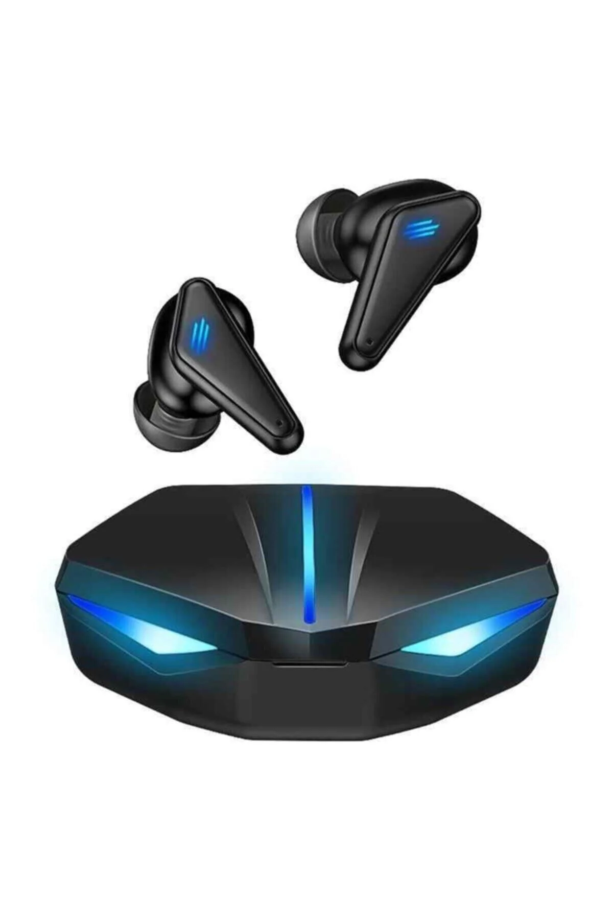 Işıklı Kulakiçi Kablosuz Bluetooth Kulaklık Oyuncu Kulaklığı Çift Mikrofonlu K55 - Anycast Görsel 2