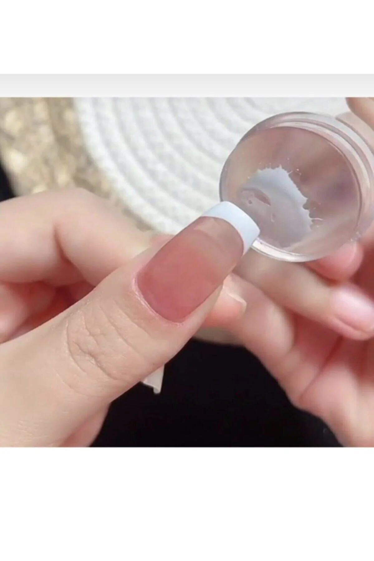 Stamper Baskı Transfer Aparat Seti Silikon Başlıklı Oje Dizayn Baskı Seti Nail Art Tırnak Damgalama