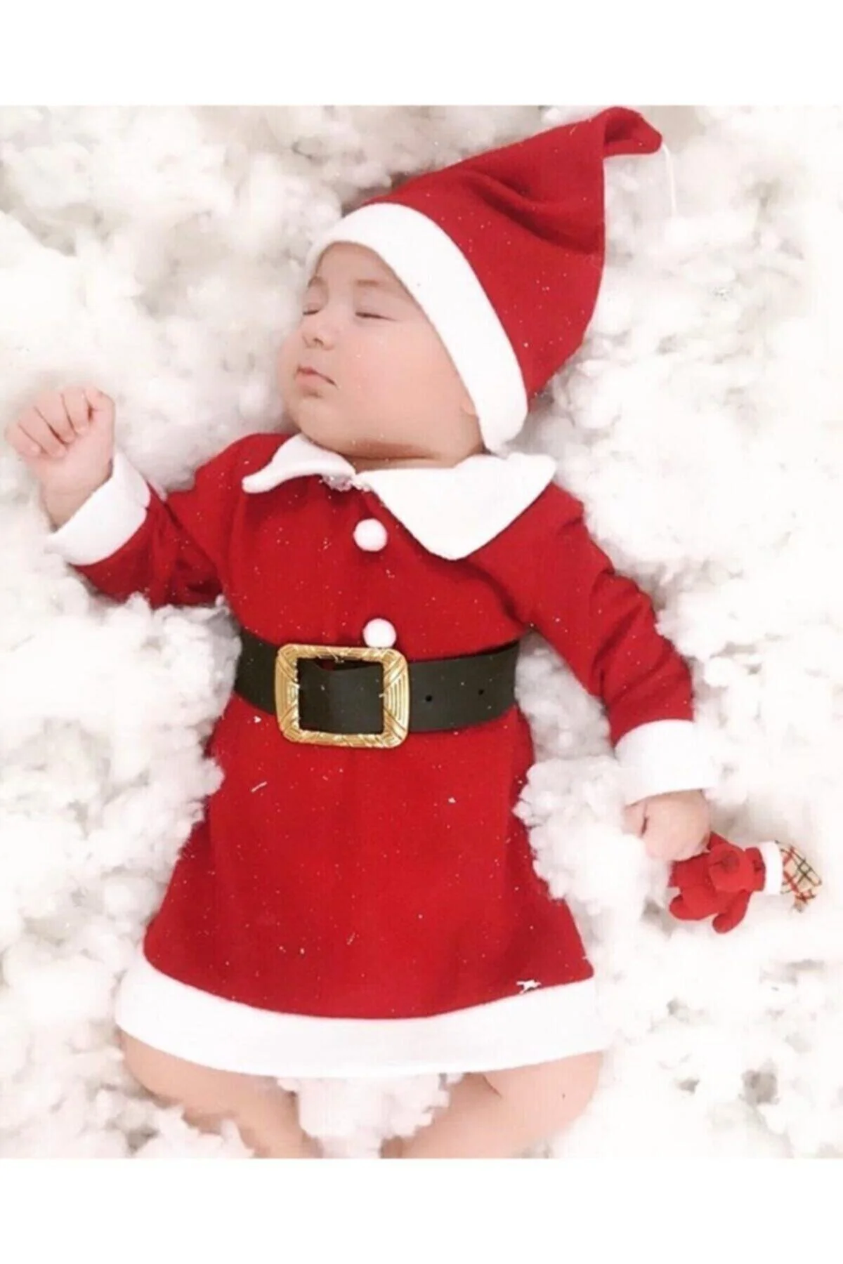 Chiristmas Yılbaşı Noel Çocuk Kostüm Elbise - DENİTO Görsel 2