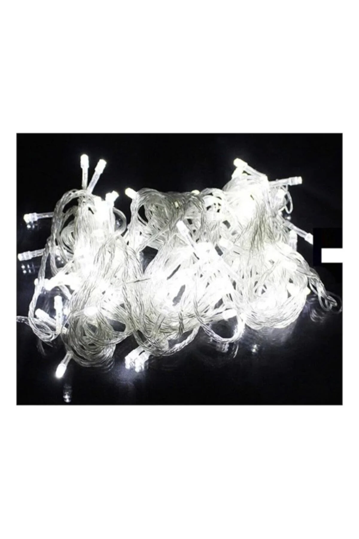 10 Metre Led Yılbaşı Kamp Parti Ağacı Işığı Beyaz