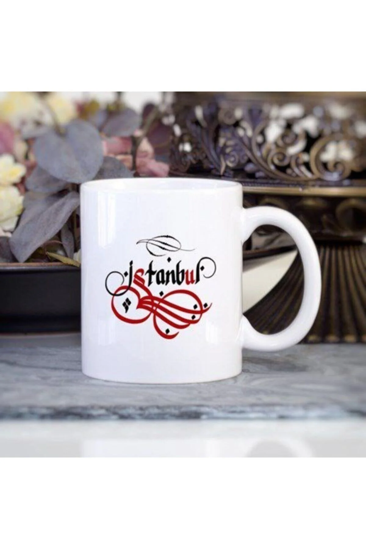Kişiye Özel Istanbul Yazılı Kupa Bardak