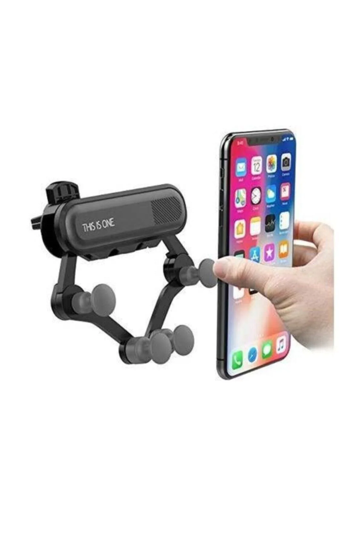 General Mobile Discovery Air Uyumlu Araç İçi Telefon Tutucu - pazariz Görsel 4