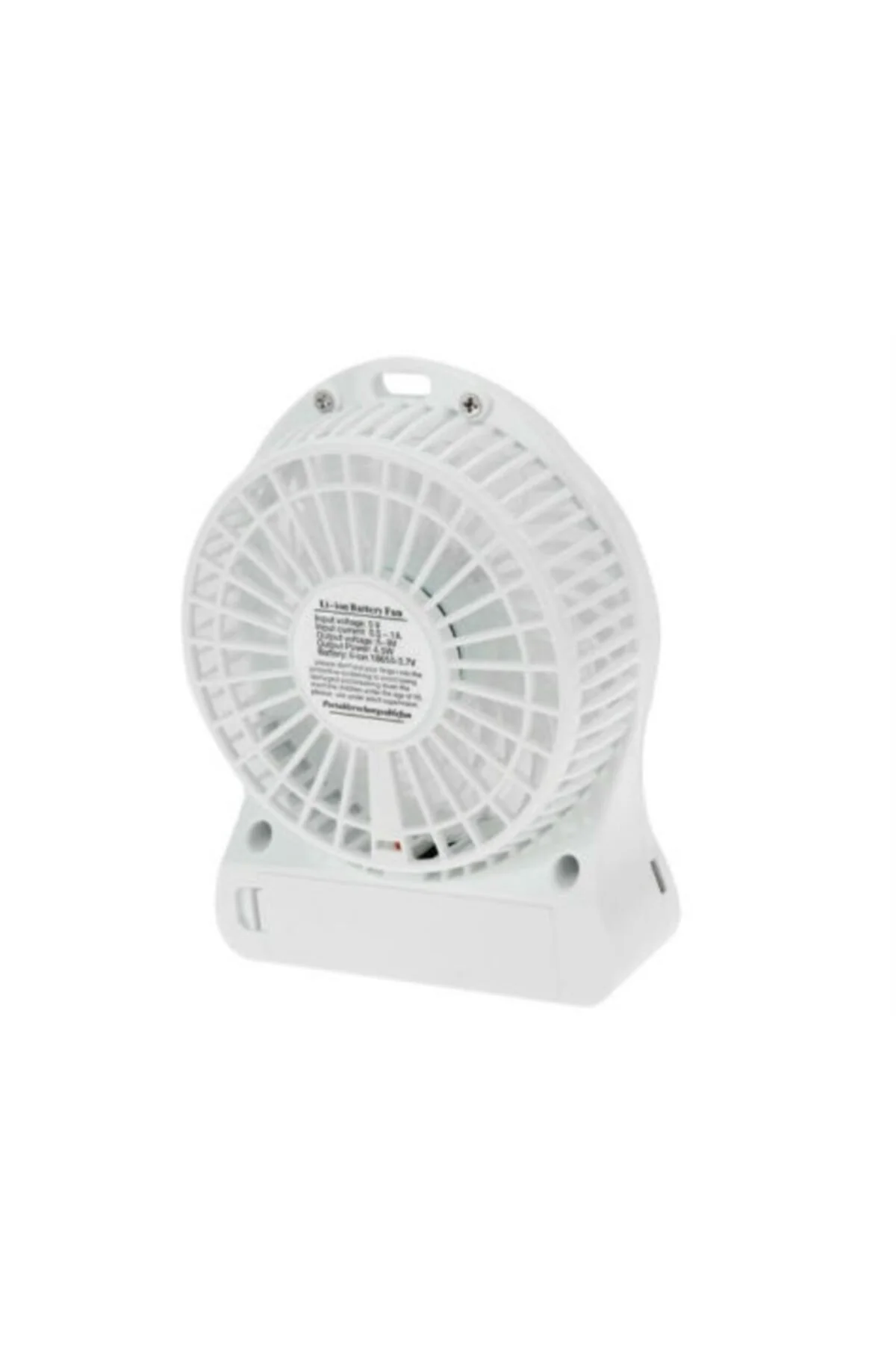 Şarjlı Taşınabilir Mini Fan - Vantilatör - rennway Görsel 5