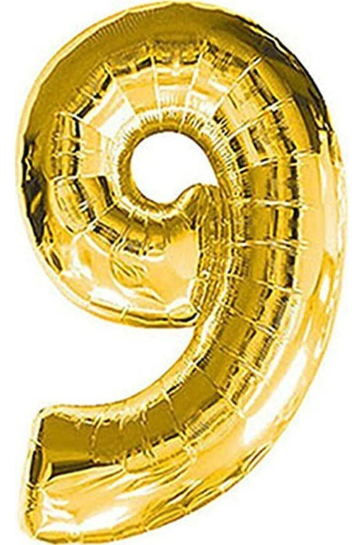 Fırsat Ayı Balon 9 Rakam Folyo Balon Gold 40'inch