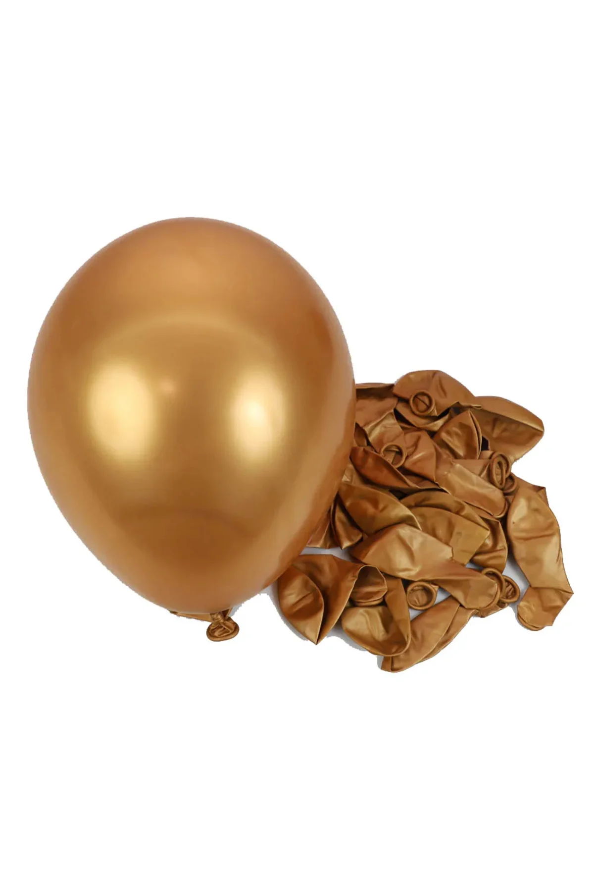 Krom Balon Parti Organizasyon Balonu 12 İnç Düğün Doğum Günü Dekorasyon 100 Adet