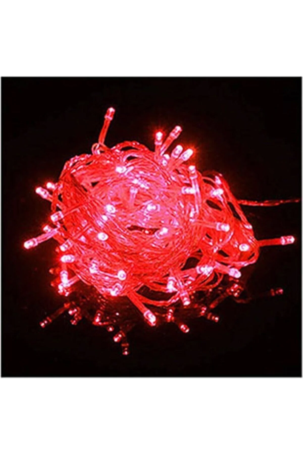 Yılbaşı Led100 Led Kırmızı Işık