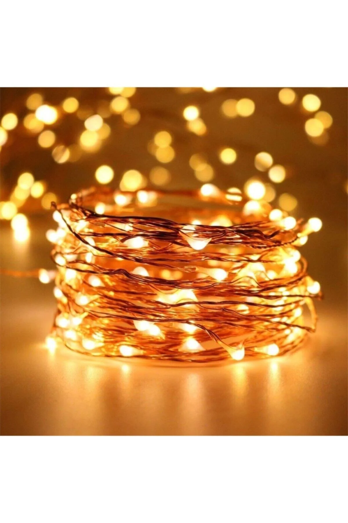 10mt 100 Ledli Eklenebilir Ip Led Yılbaşı Süsü (iç Mekan) - PEKSHOP Görsel 2
