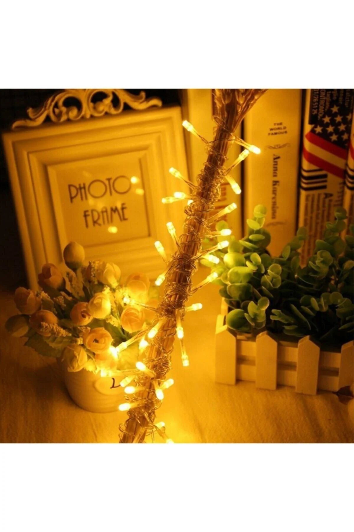 10mt Günışığı 100 Led Fişli Noel Parti Yılbaşı Ağaç Dekoratif Aydınlatma Lambası Animasyonlu Süsleme - Firsat Ayi Görsel 4