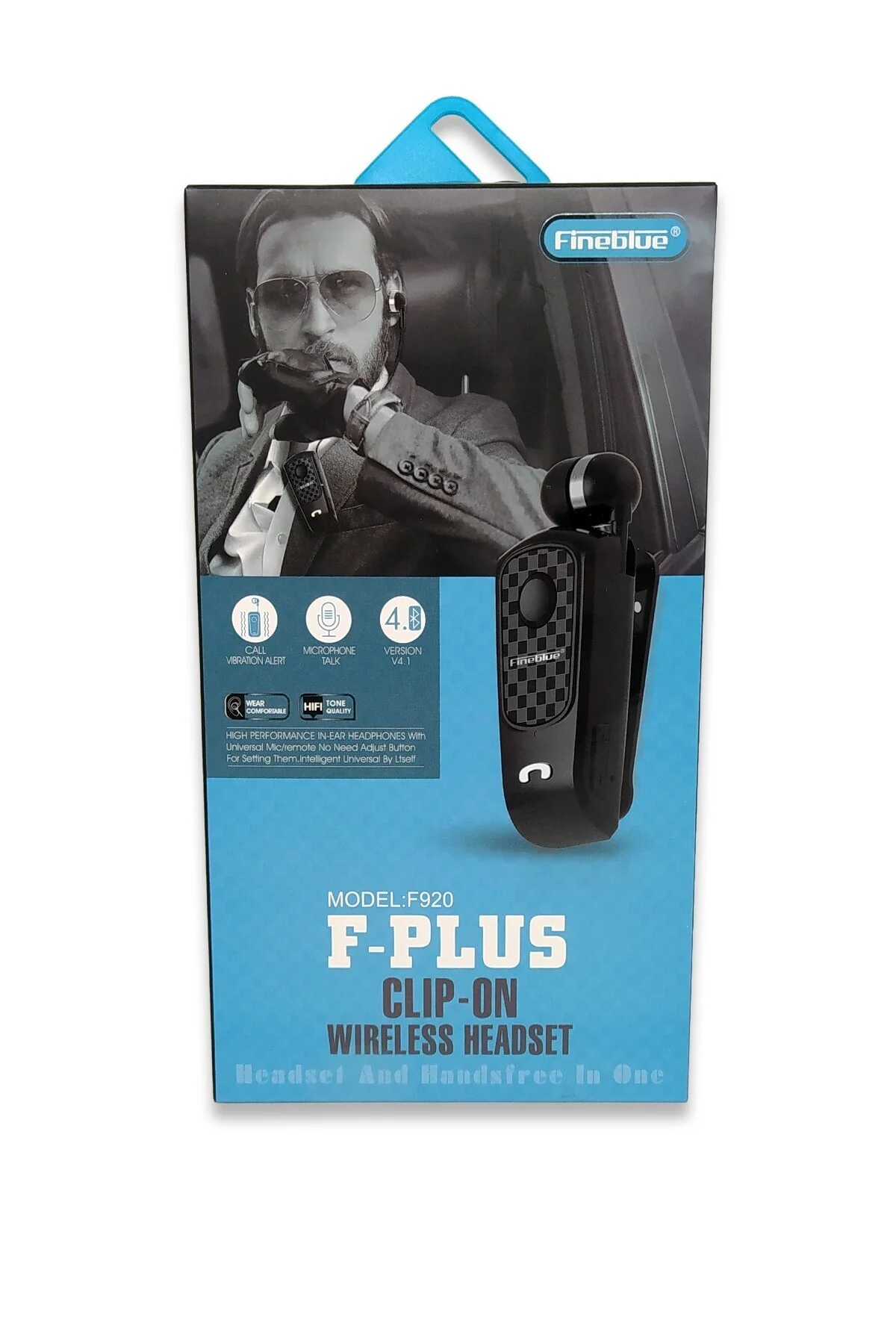 Fıneblue F920 Yaka Mikrofonlu Bluetooth Kulaklık - Fineblue Görsel 3
