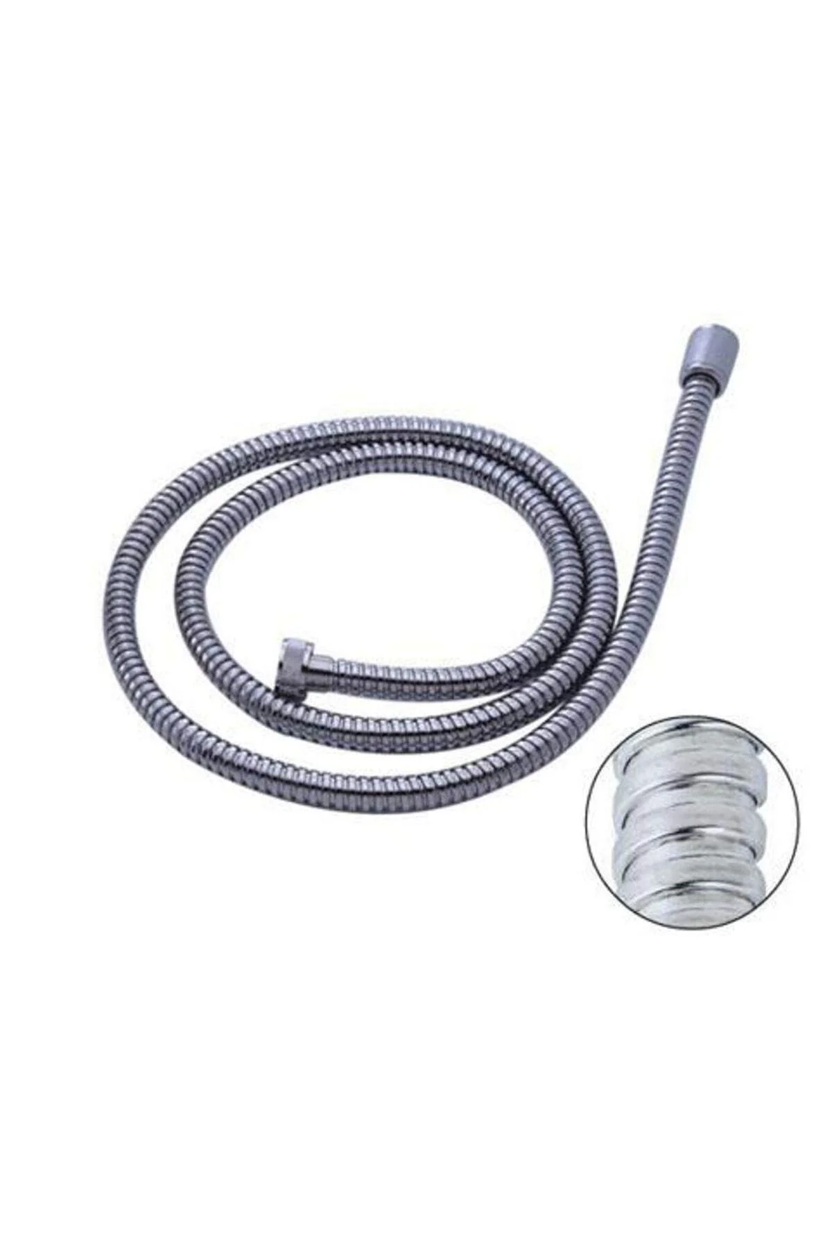 Temizlik Setleri-kopmaz Kırılmaz Spiral Banyo Duş Hortumu 150 Cm.-17108