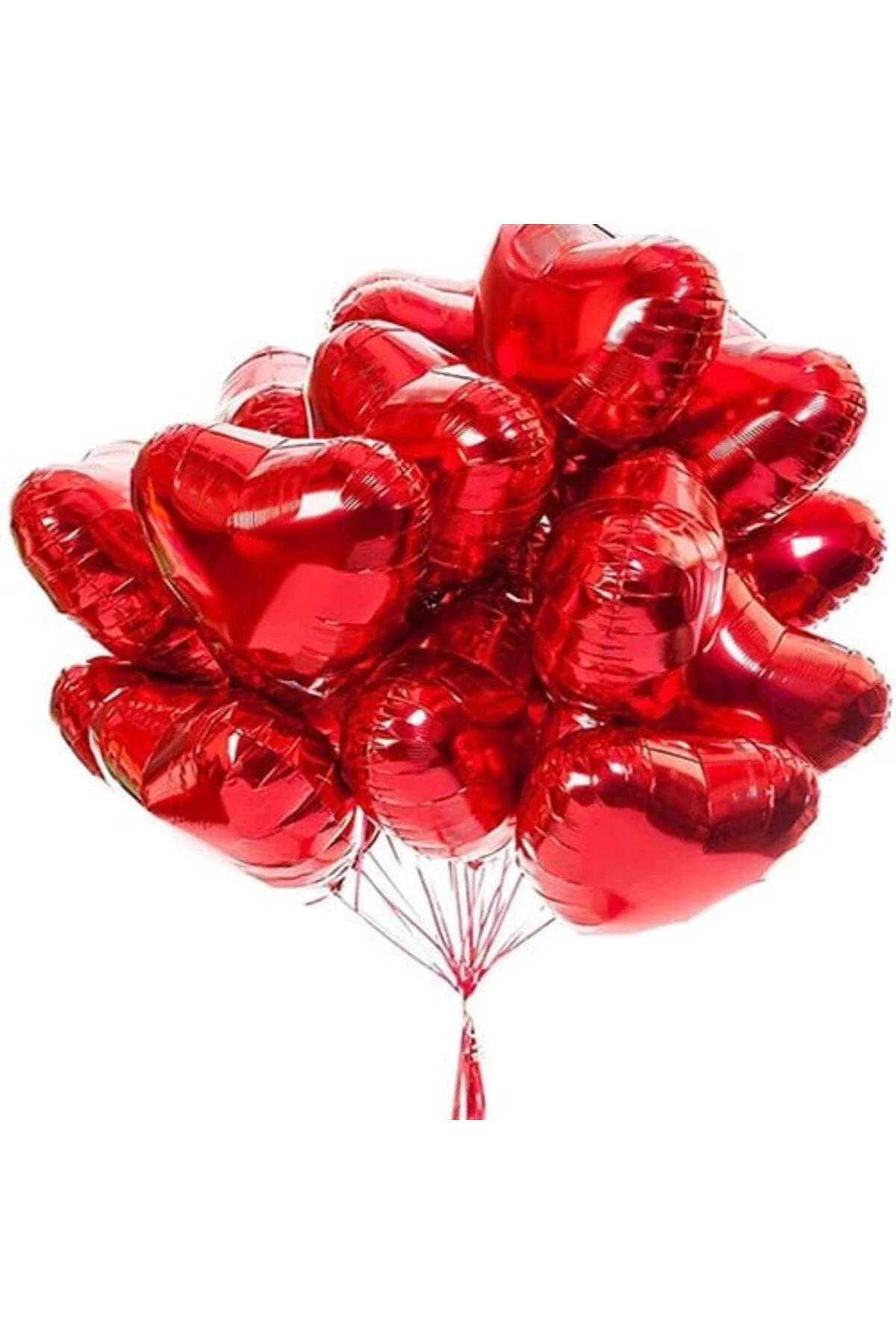 Kırmızı Kalp Folyo Balon 80 Cm - Partioutlet Görsel 4
