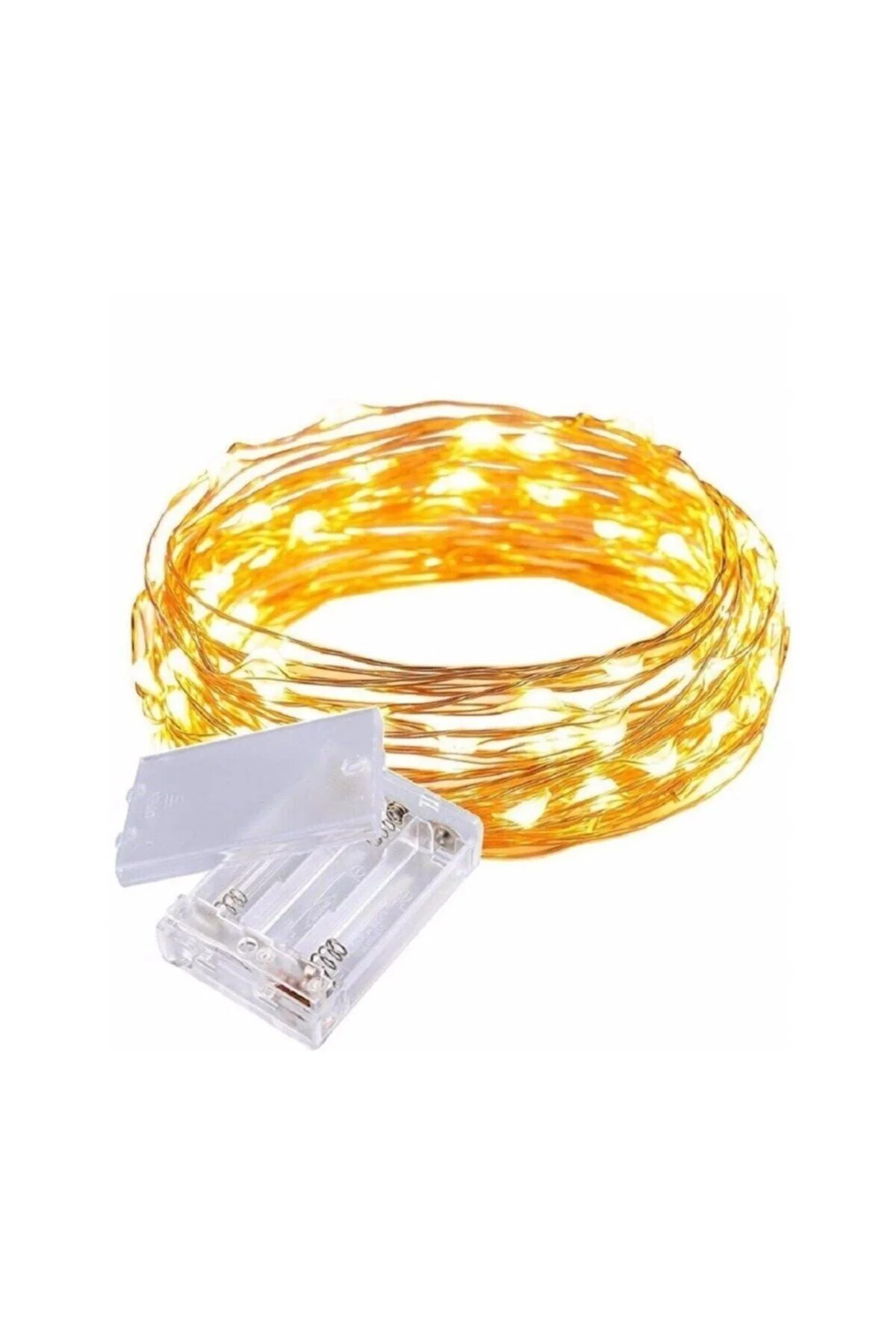 Peri Led Yılbaşı Kamp Parti Led Işık 3 Metre (sarı)
