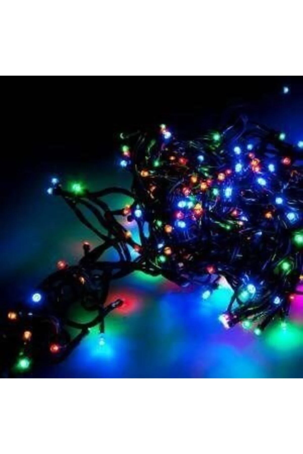 10 Metre 100 Led Yılbaşı Kamp Parti -kamp-parti Led Işık - Karışık Ren - Firsat Ayi Görsel 2