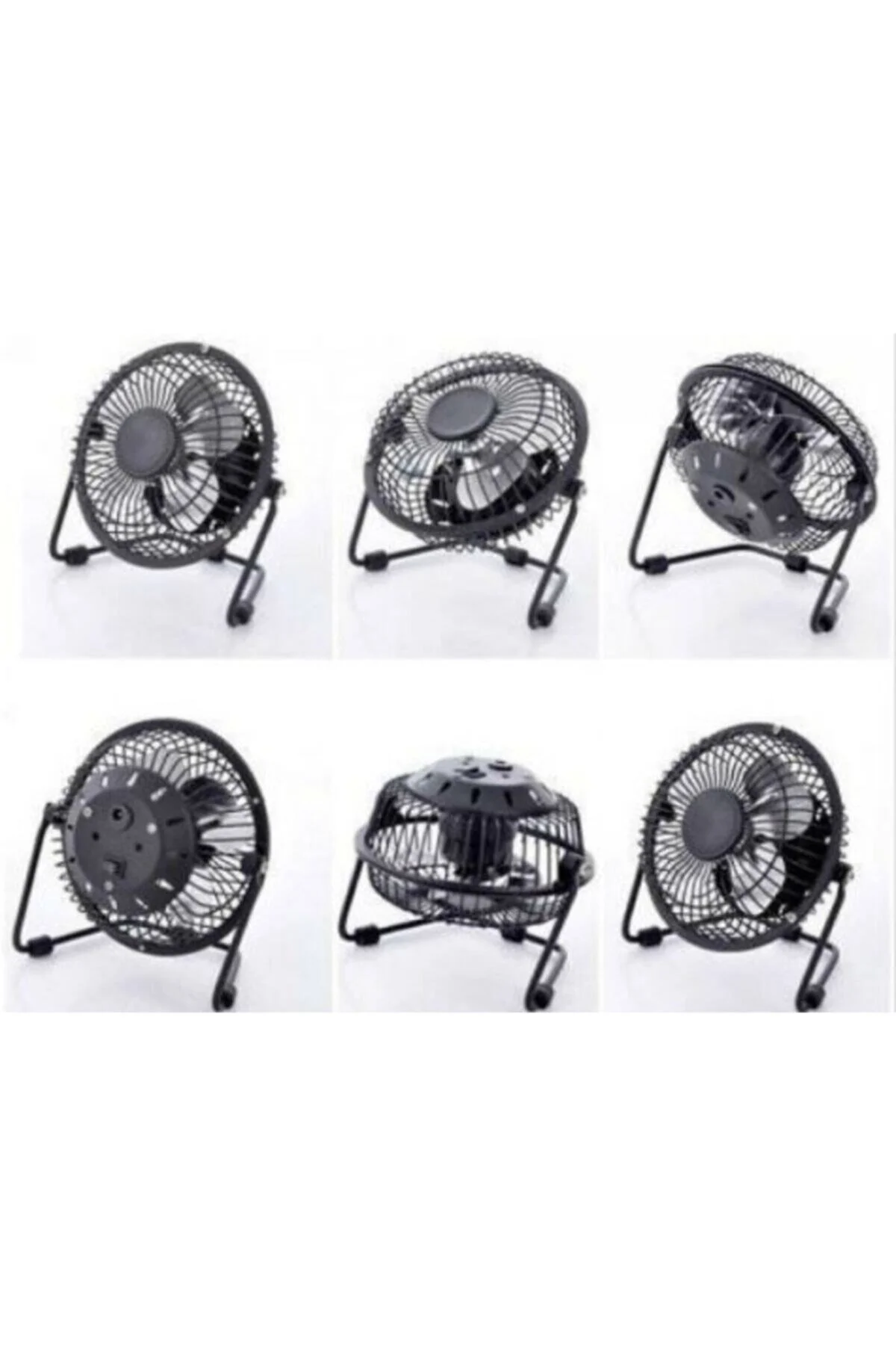 Metal Usb Sessiz Mini Vantilatör Fan - renn Görsel 5