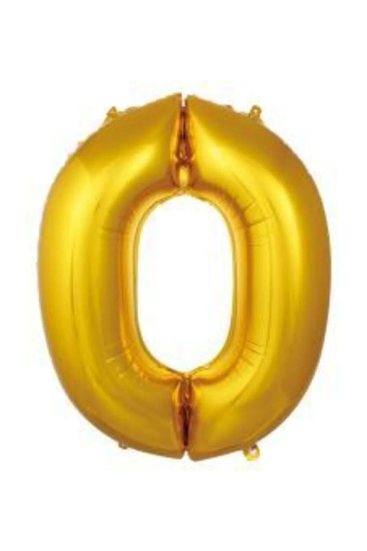 16 Inç 35 Cm Altın Rakam Folyo Balon 0