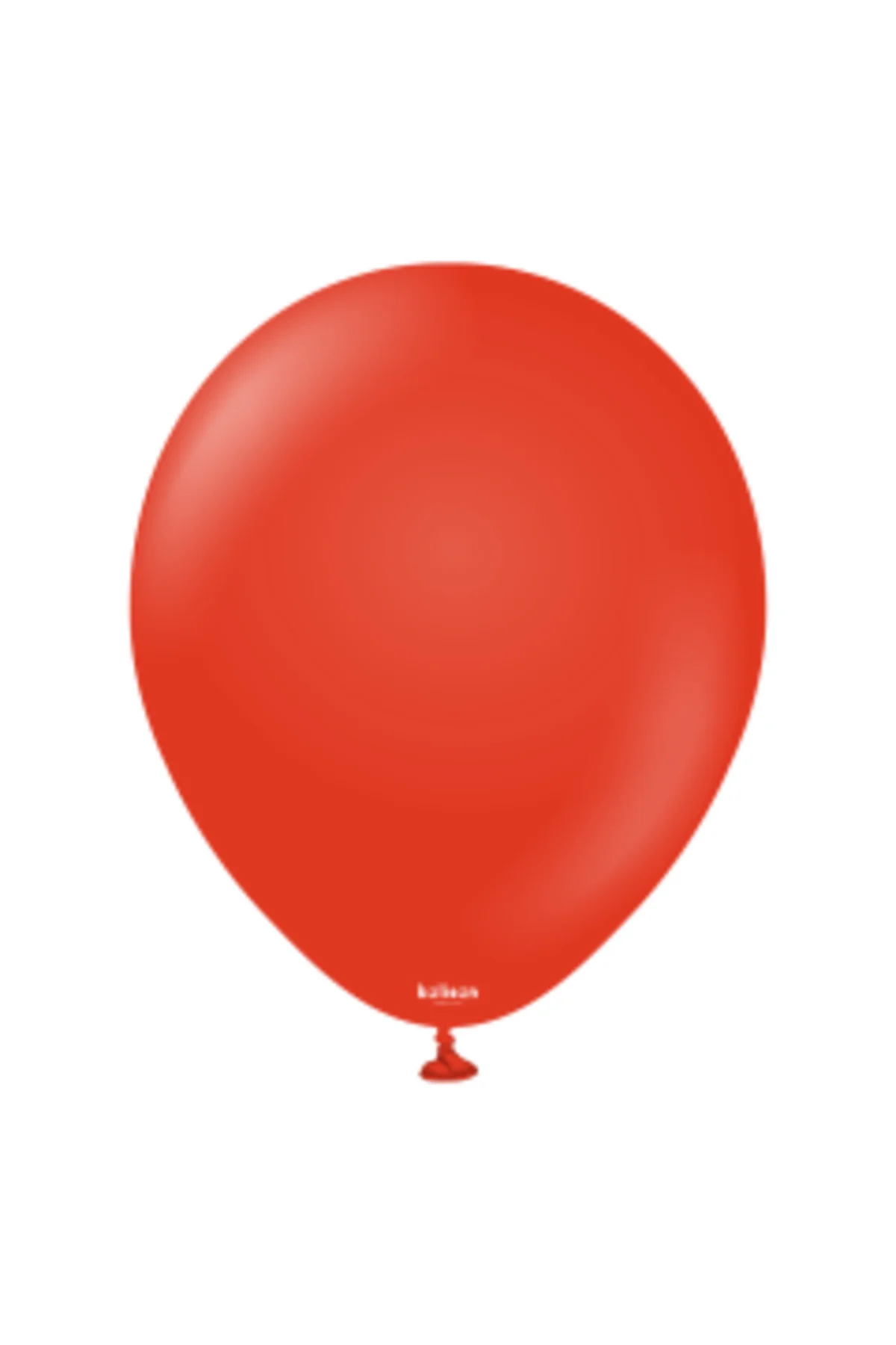 12 Inç Standart Boy Pastel Balon Kırmızı 100 Adet