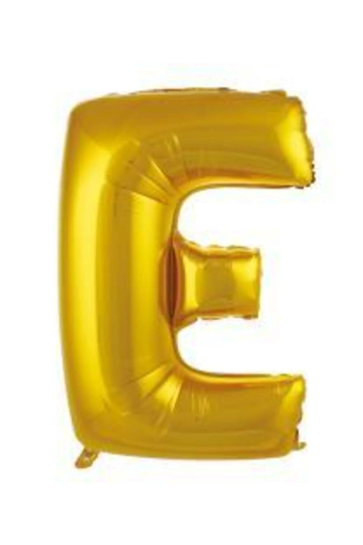 34 Inç 76 Cm Altın Folyo Harf Balon E