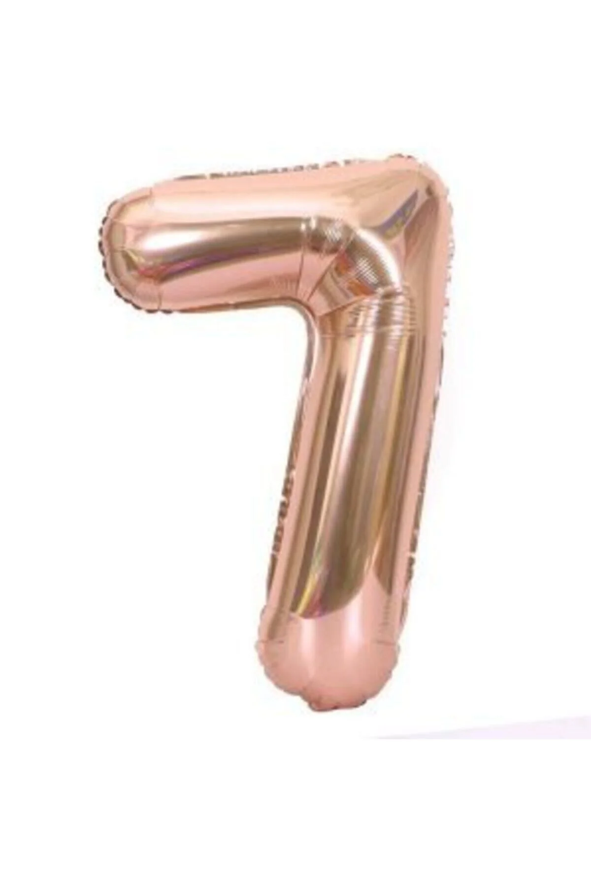 34'' 80 Cm Rose Gold Bronze Folyo Rakam Balon 7 - PEKSHOP