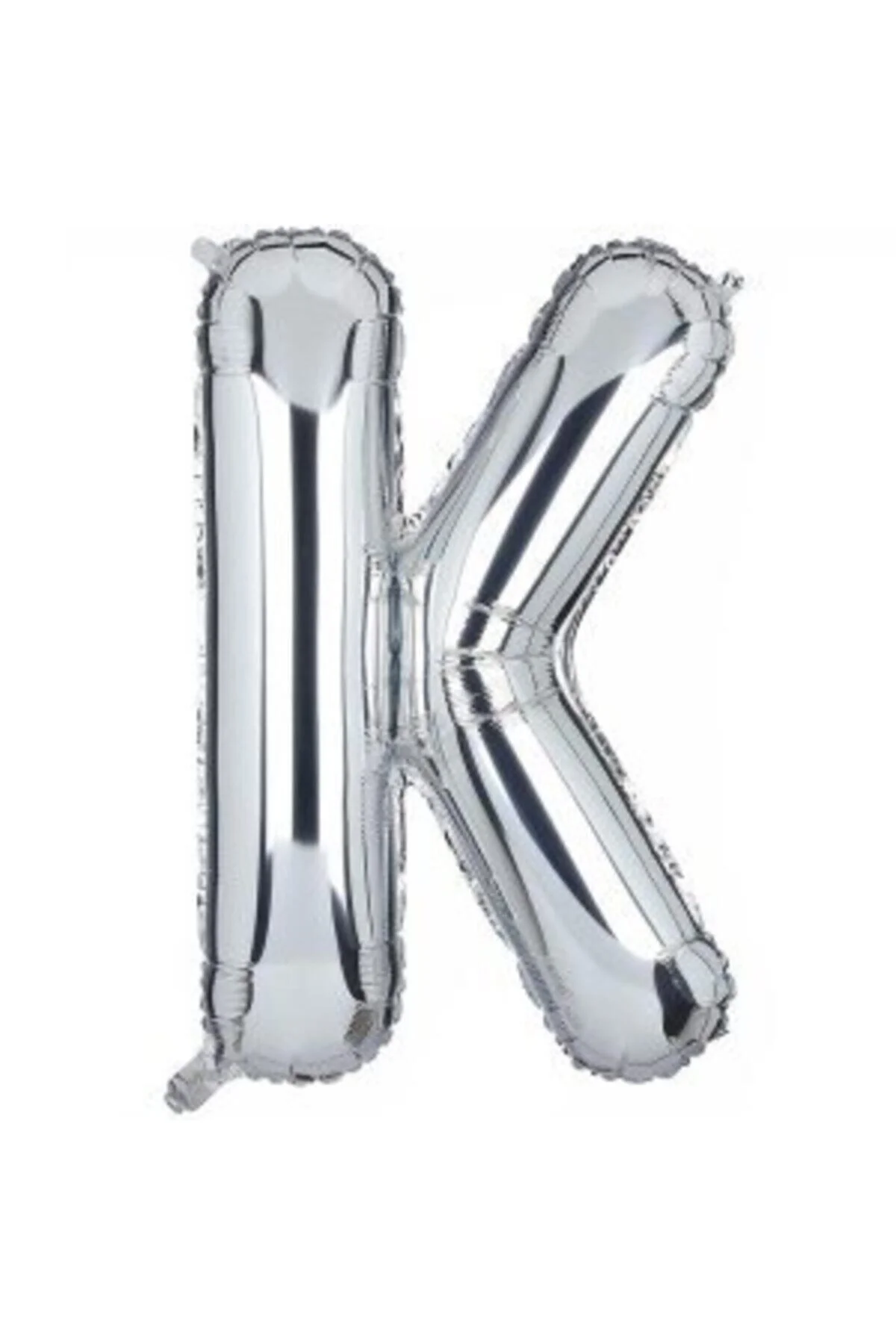 30 Inç 70 Cm Gümüş Folyo Harf Balon K