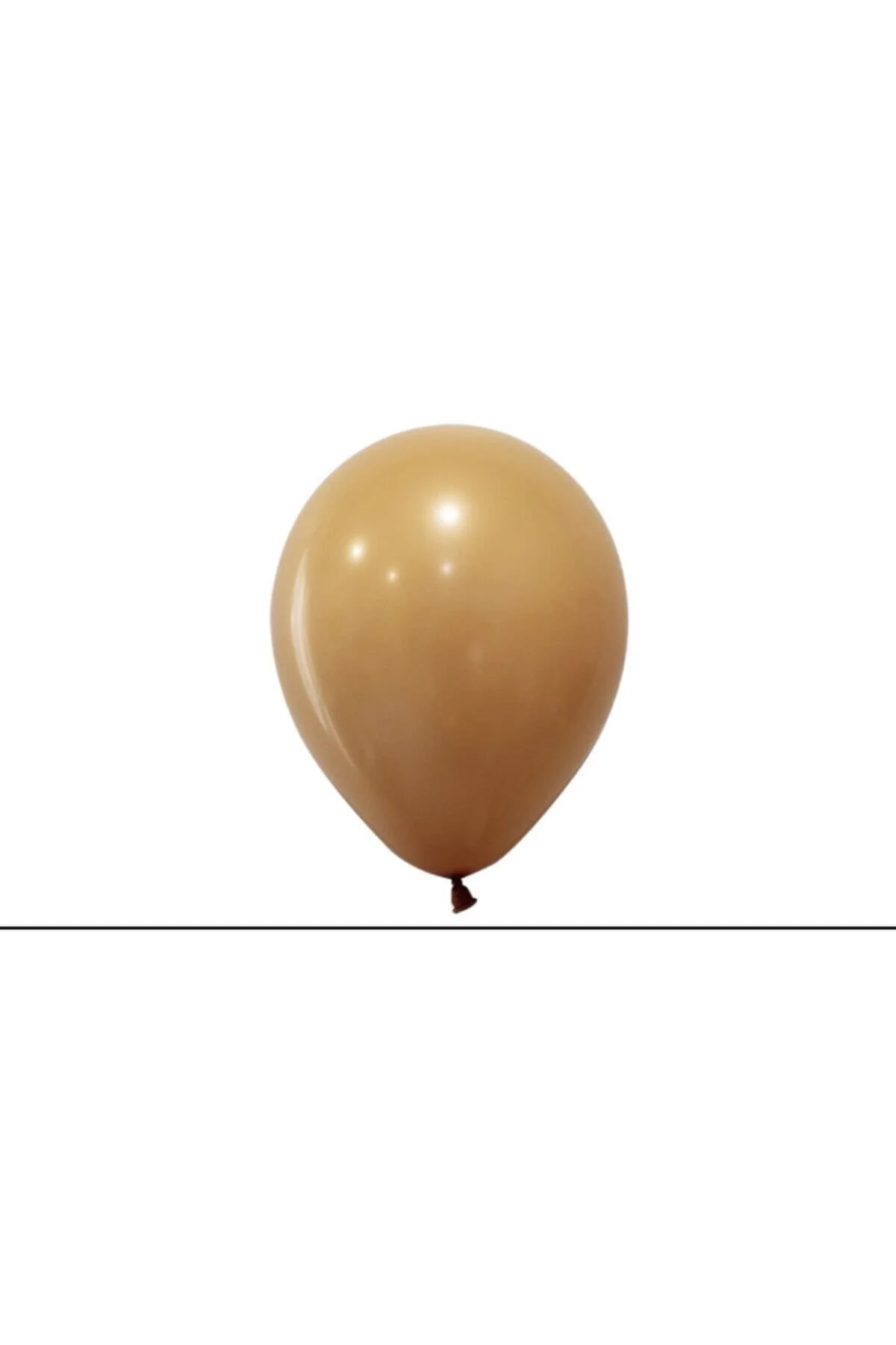 Balonevi 12 Inç Karamel Balon 20 Adet