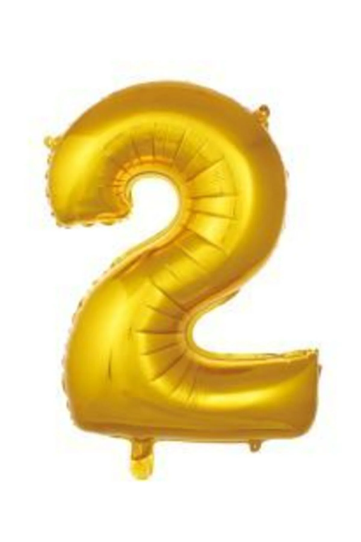 16 Inç 35 Cm Altın Rakam Folyo Balon 2 - PEKSHOP