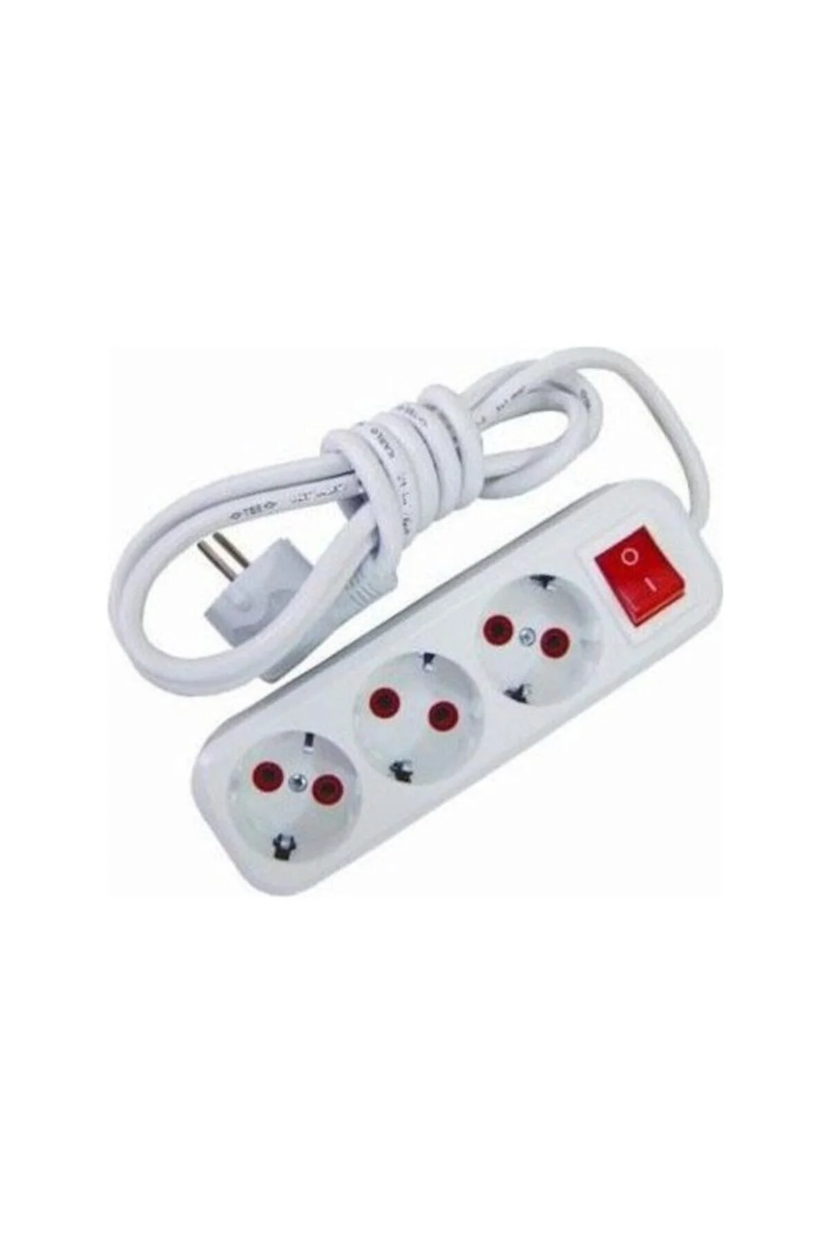 15w Led Ampul + 3 Metre Uzatmalı Anahtarlı 3lü Priz Set - renn Görsel 3