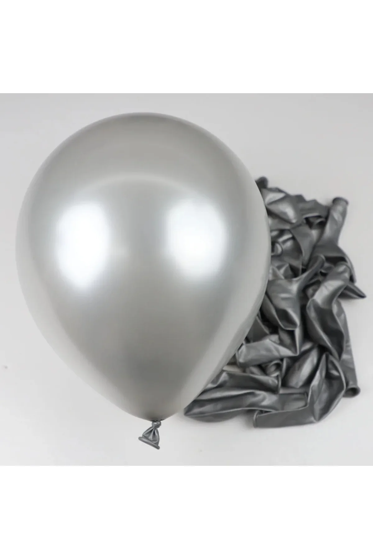 Metalik Balon Parti Organizasyon Balonu 12 İnç Düğün Doğum Günü Dekorasyon 10 Adet