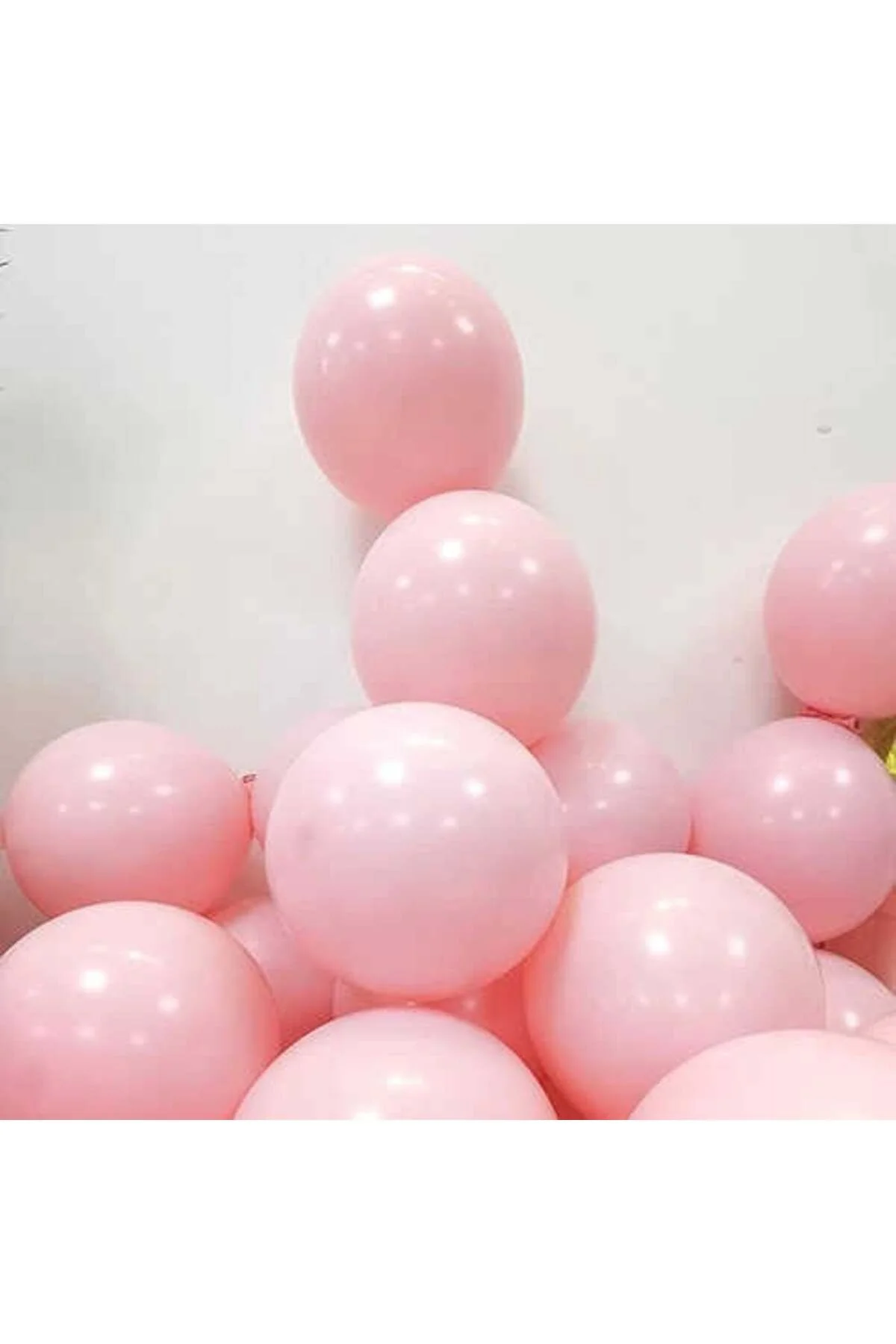 Fuşya Beyaz Pembe Balon 20 Adet - Partioutlet Görsel 4
