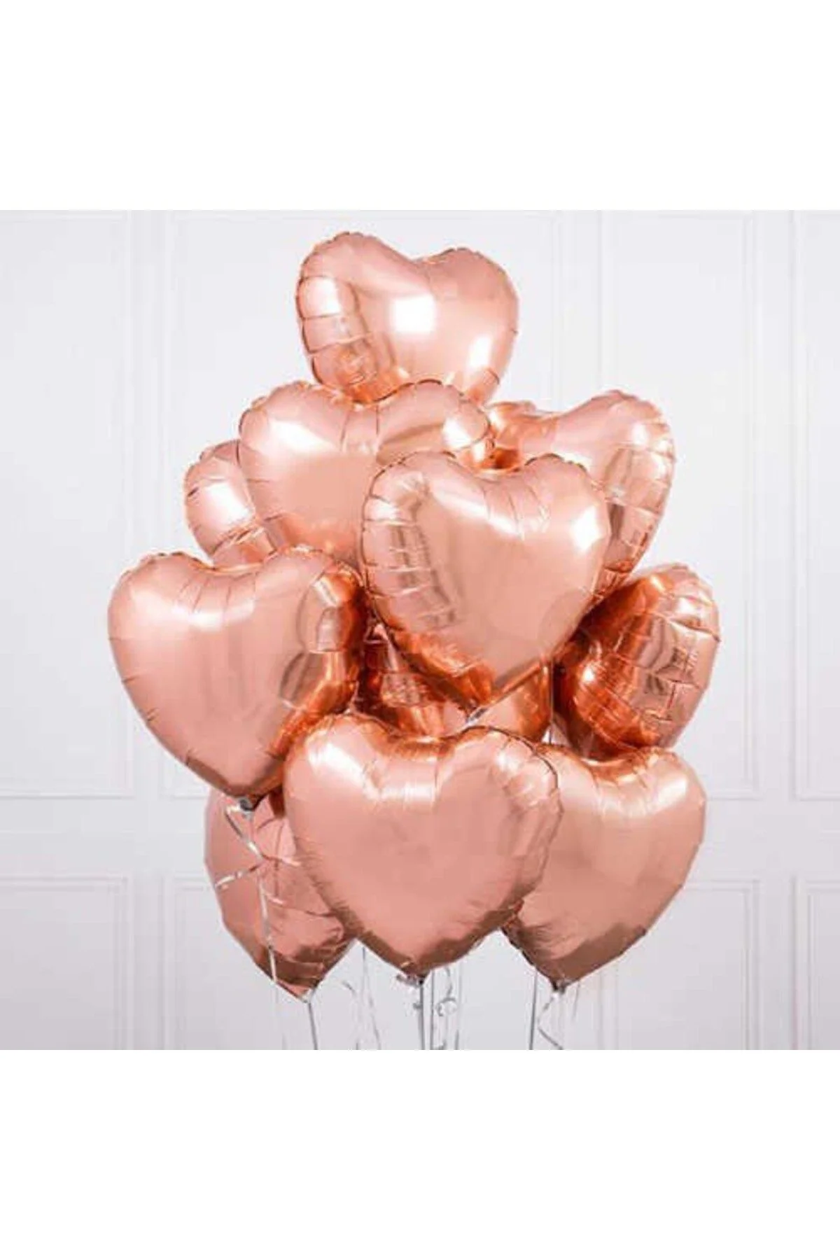Rose Kalp Folyo Balon 60 Cm - Partioutlet Görsel 2