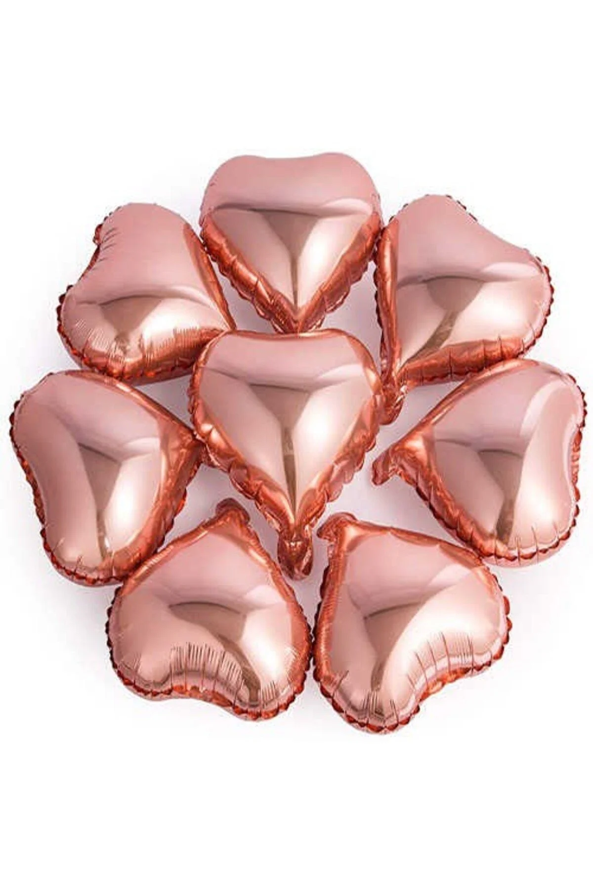 Rose Kalp Folyo Balon 60 Cm - Partioutlet Görsel 3