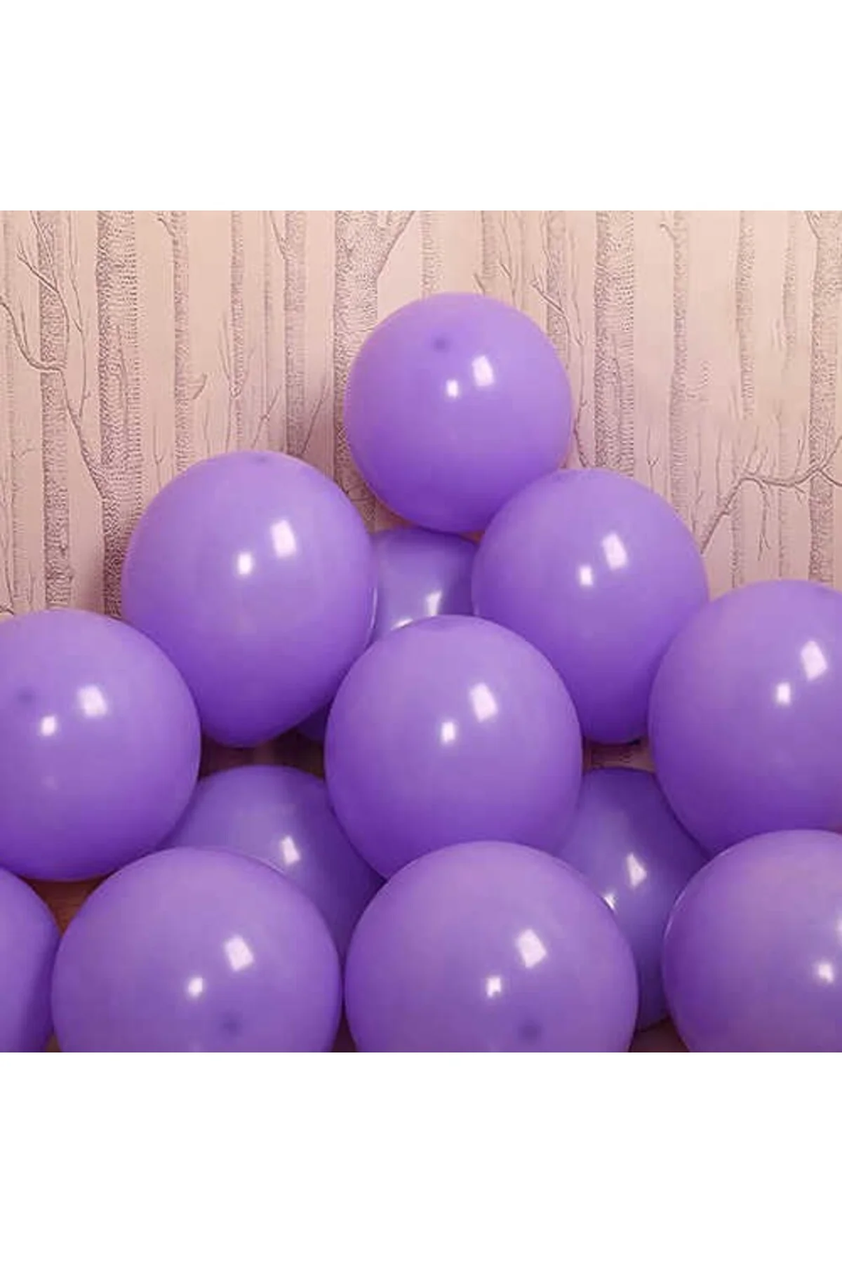 Mor Turuncu Siyah Balon 20 Adet - Partioutlet Görsel 3