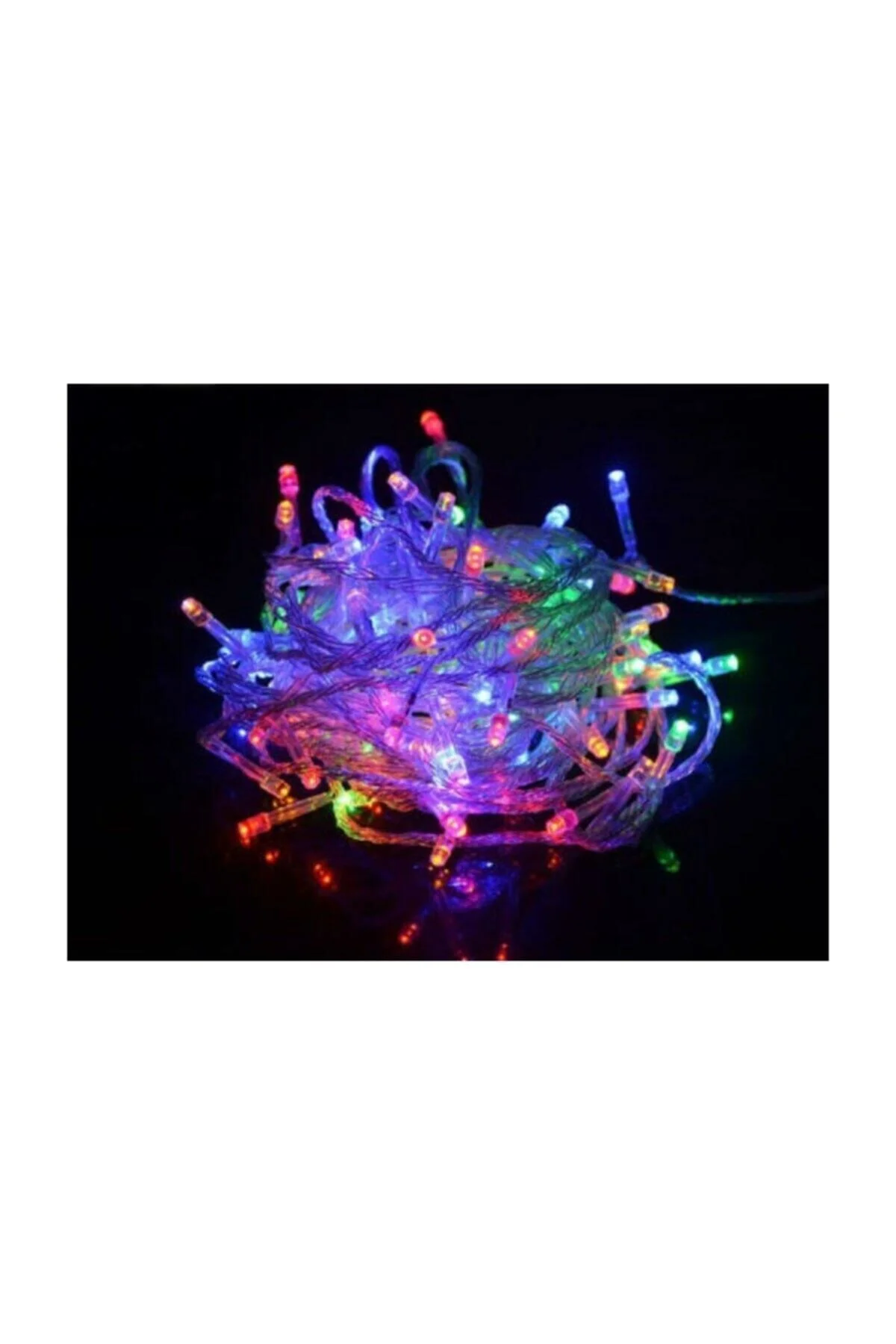 100 Ledli Kırmızı Yılbaşı Ağacı Işığı Led Ampül - PEKSHOP Görsel 2