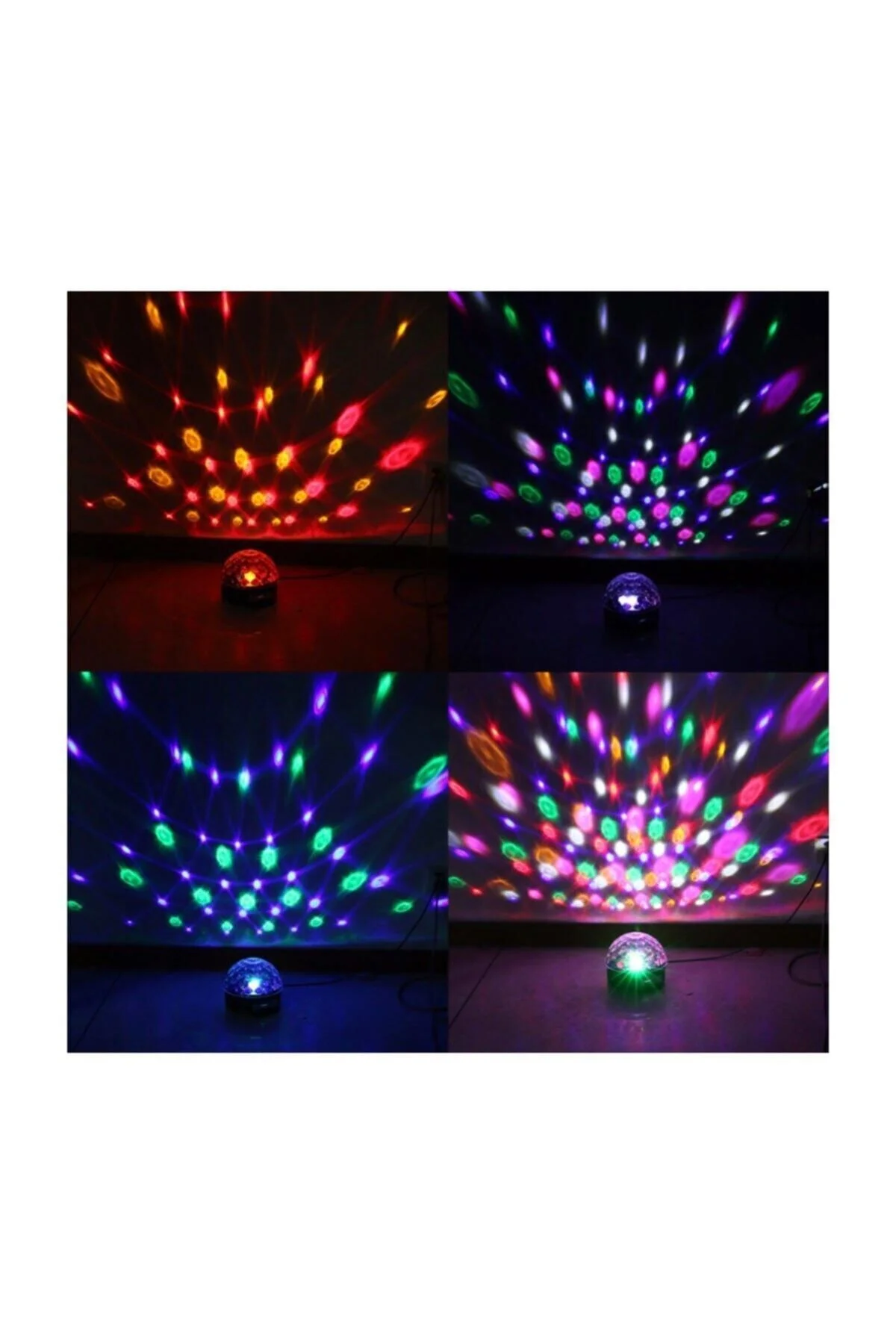 Led Wireless Bluetooth Işıklı Disko Topu - PEKSHOP Görsel 2