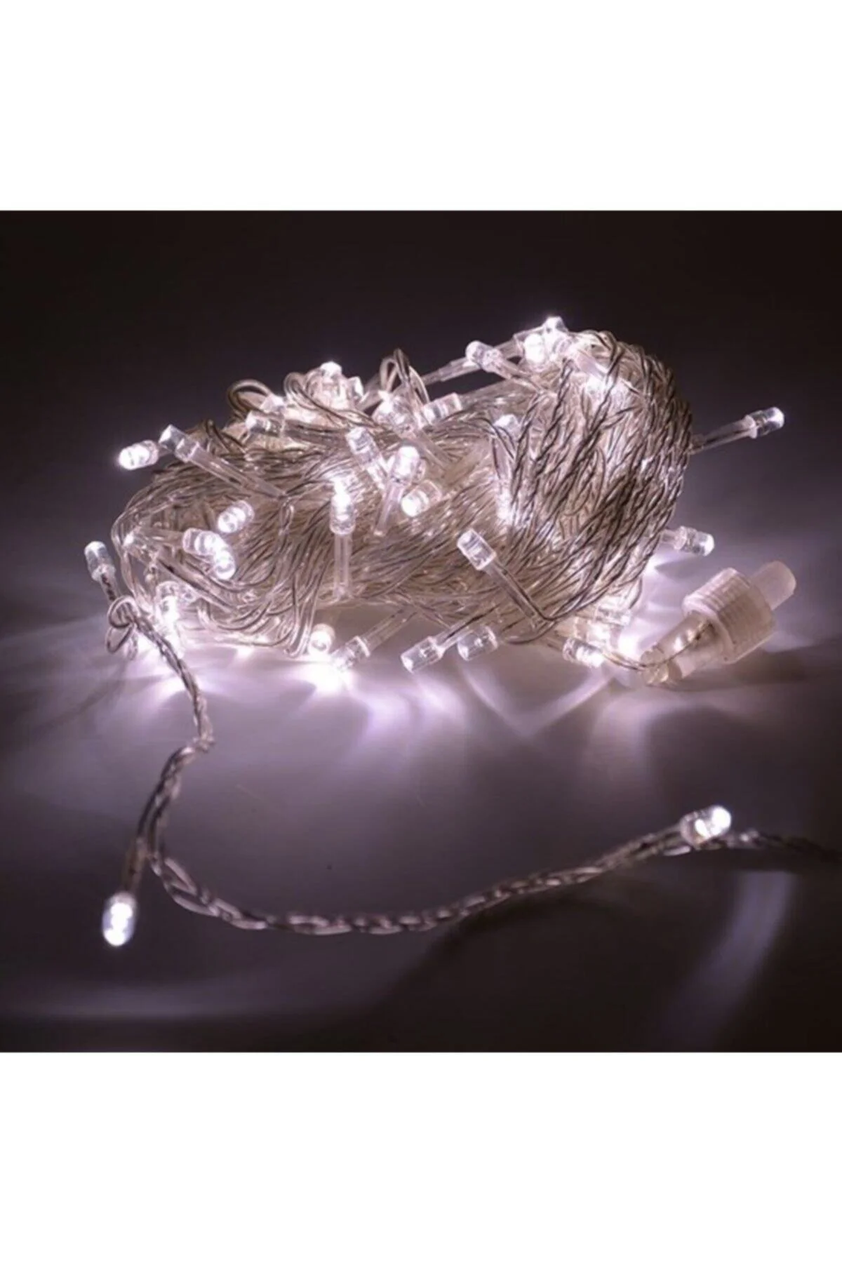 Beyaz Led Yılbaşı Süsü 100'lü 10 m - PEKSHOP Görsel 2