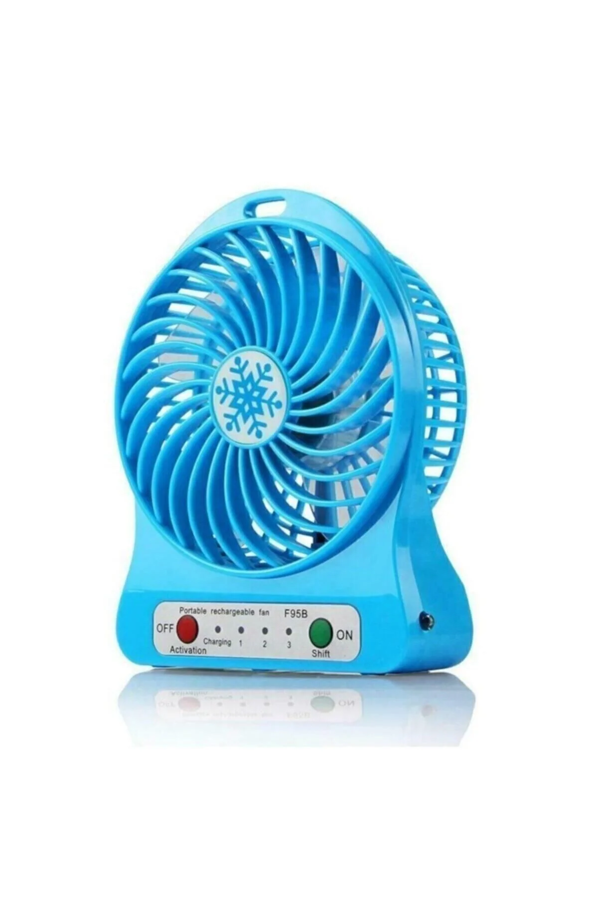 3 Kademeli Şarjlı Masa Üstü Usb Mini Taşınabilir Vantilatör Fan - PEKSHOP Görsel 7
