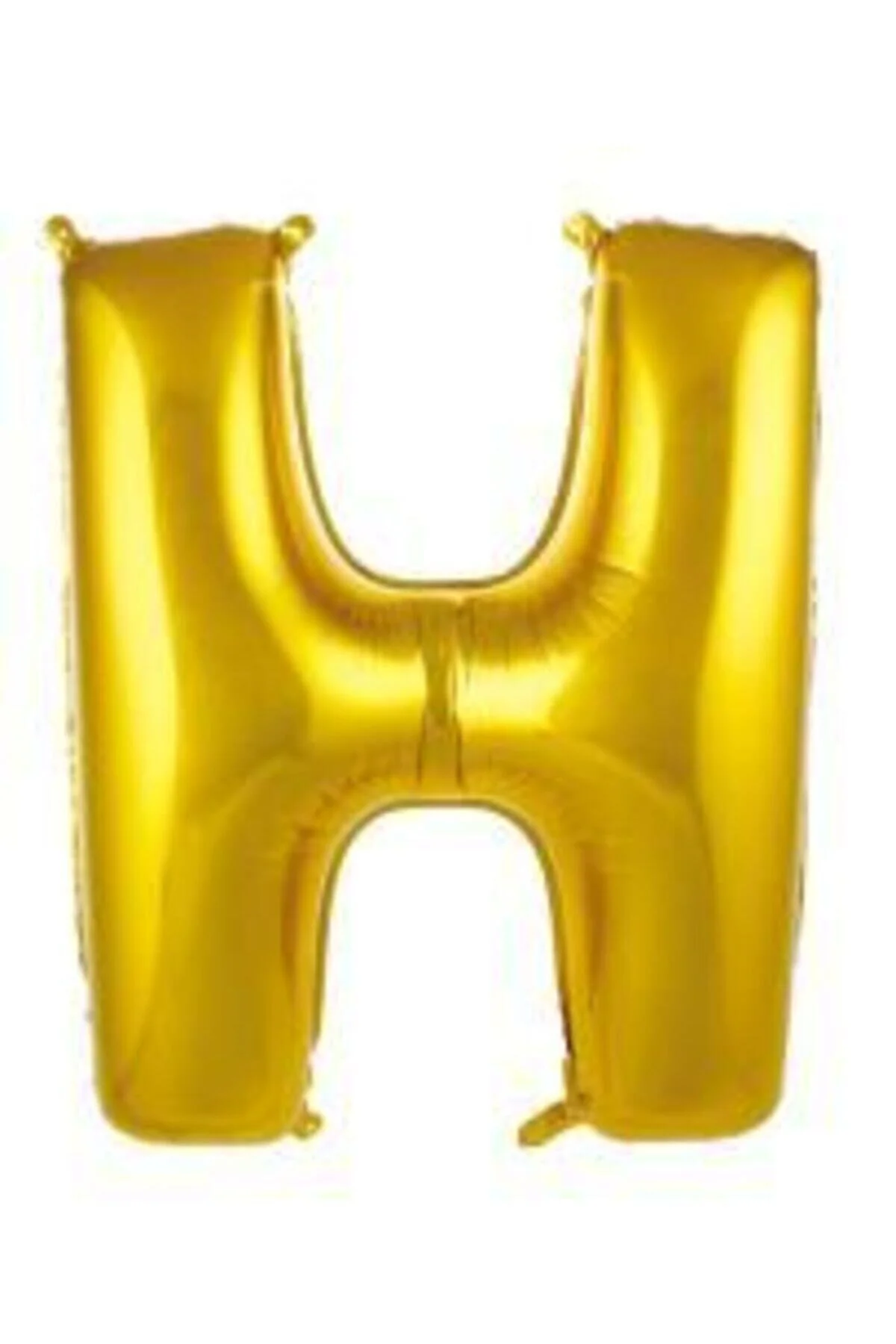 40 Inç 100 Cm Altın Folyo Harf Balon H
