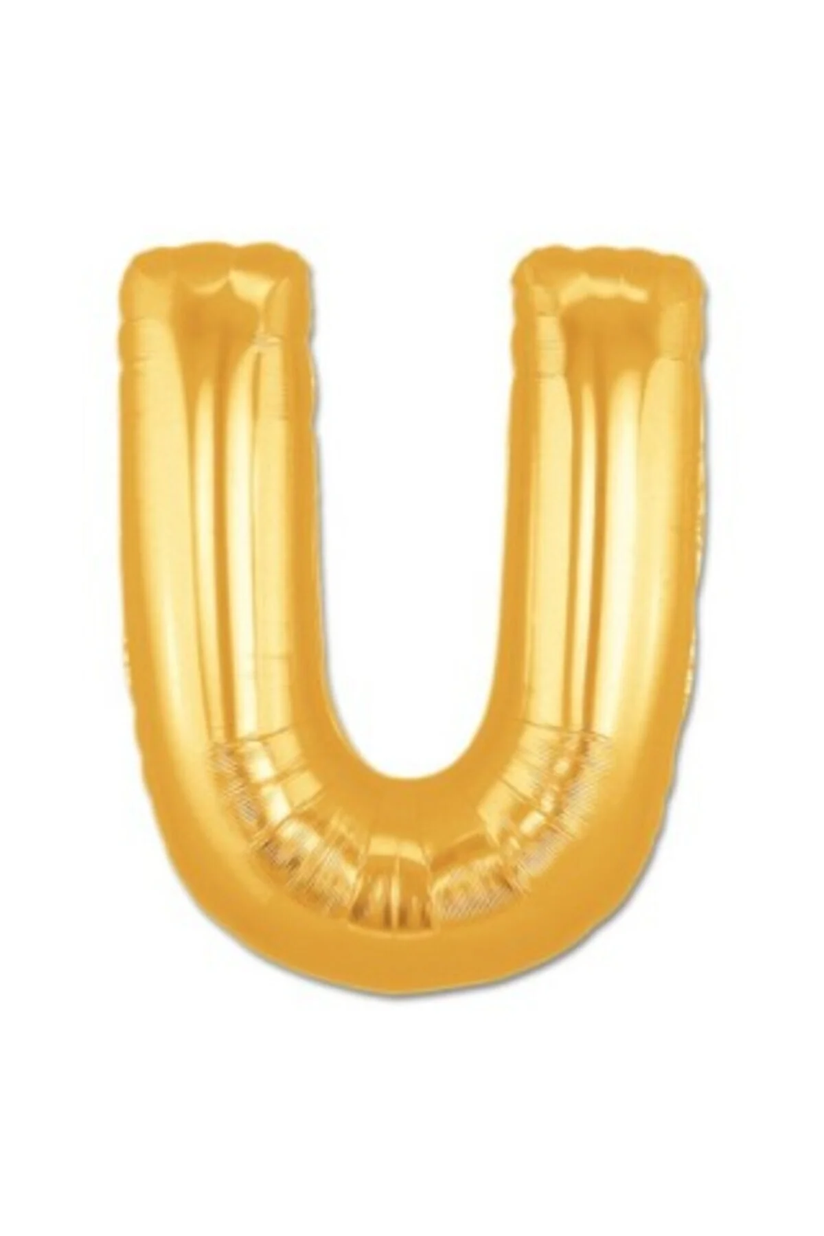 U Harf Folyo Balon Altın Renk 40 inç
