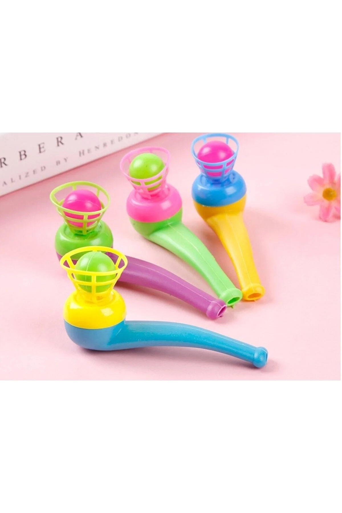 Saksafon Pipet Top Üfleme Oyunu Eğitici Oyuncak Retro Nostaljik Oyuncak1 Adet