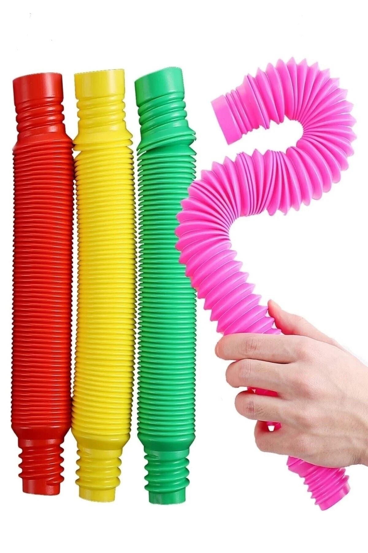 6 Adet Pop Tubee Duyusal Oyuncak Fidget Zihinsel Eğitici - pazariz Görsel 2