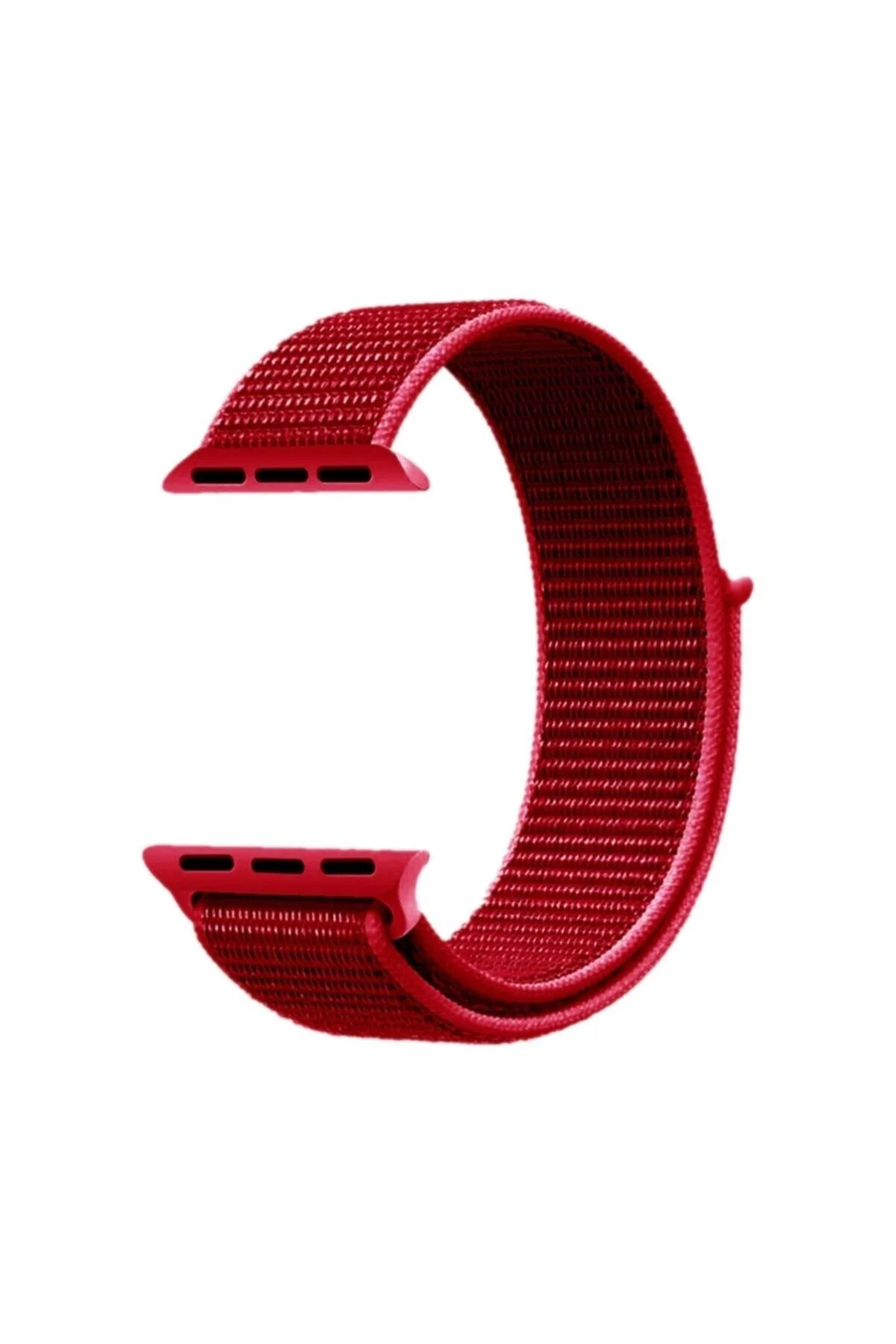 Apple Watch Uyumlu Kordon Kayış 7 - 6 - Se - 5 - 4 - 3 - 2 - 1 38mm 40mm 41mm - Kırmızı