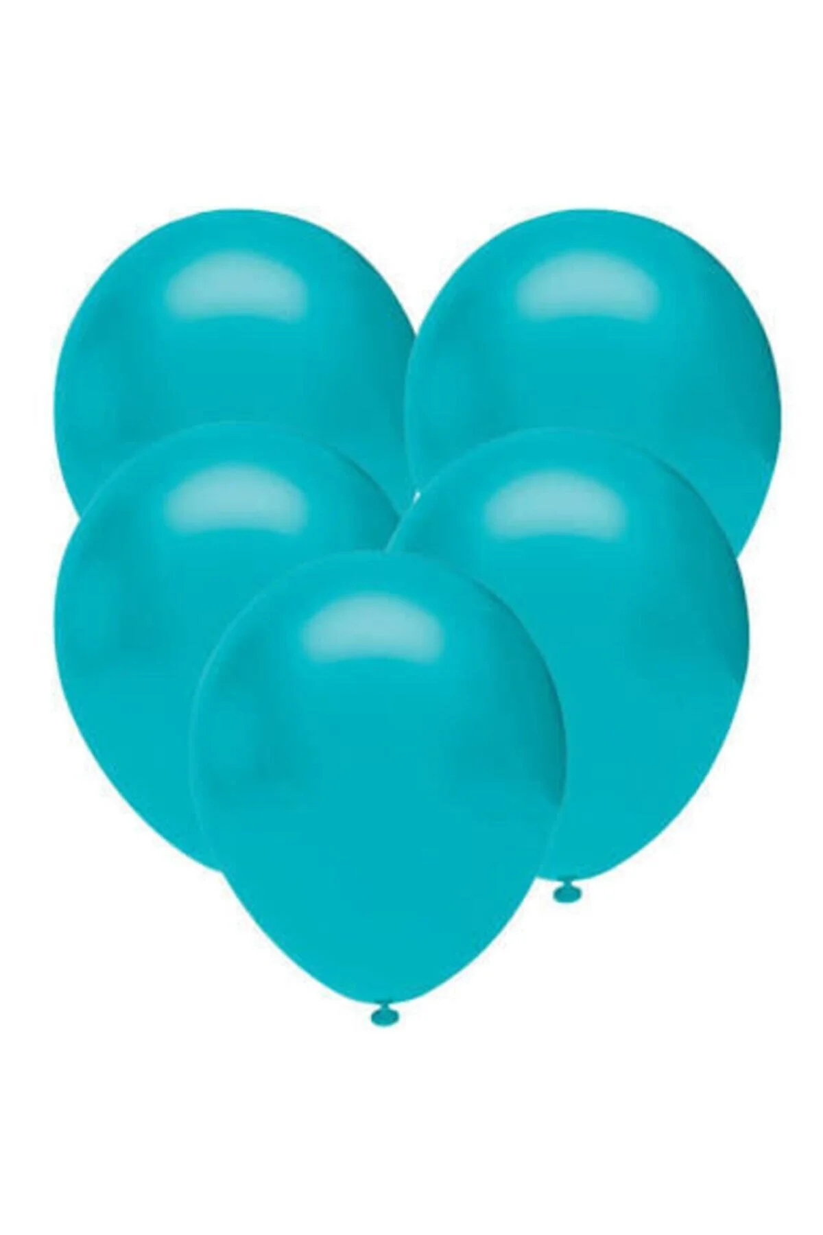 12 Inç Standart Boy Pastel Balon Turkuaz 100 Adet