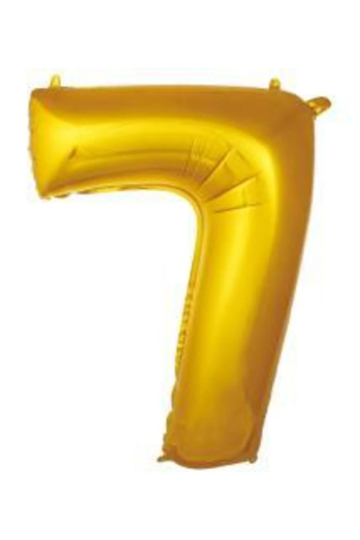 16 Inç 35 Cm Altın Rakam Folyo Balon 7