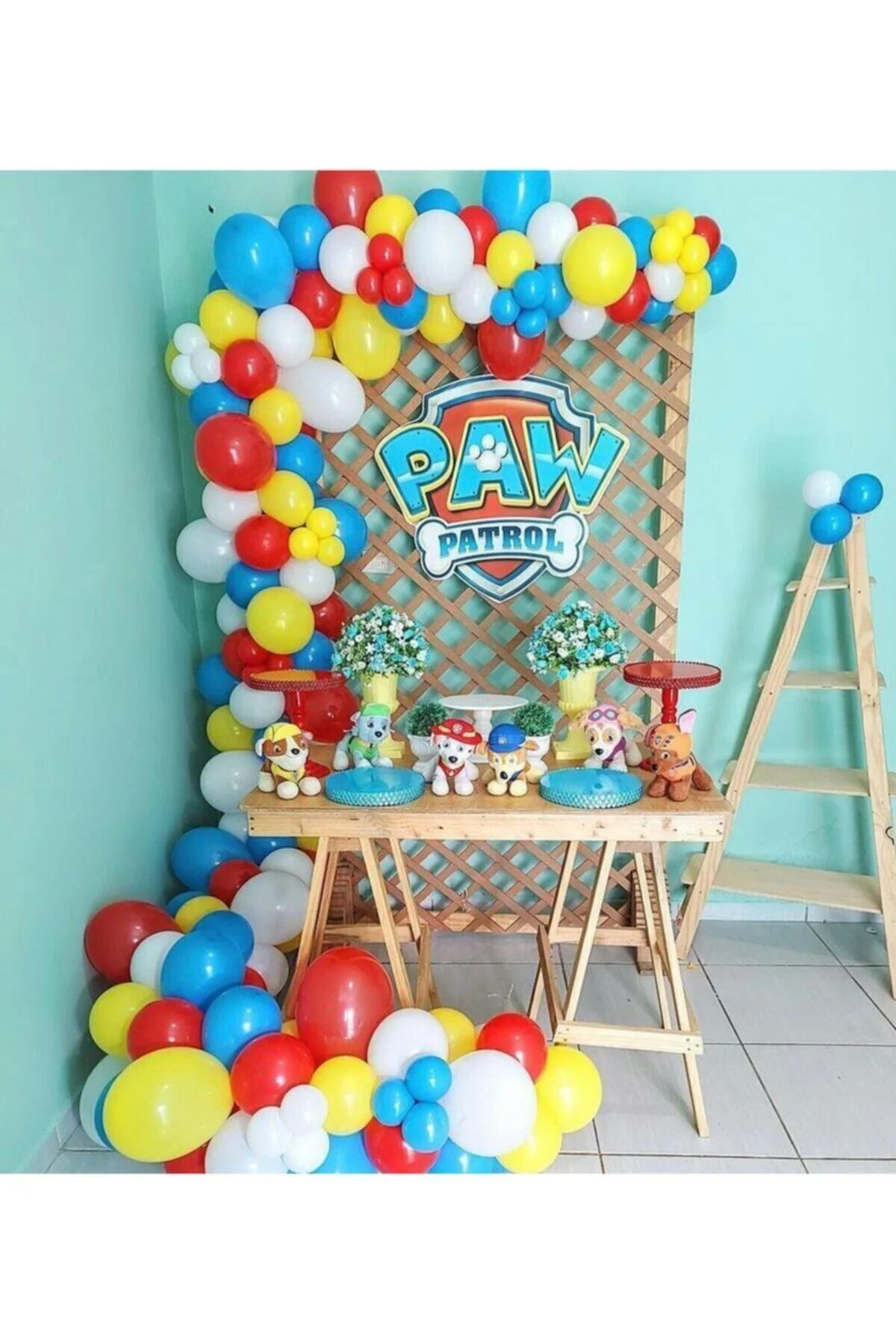 Paw Petrol Konsep Te Uygun Balon Zinciri