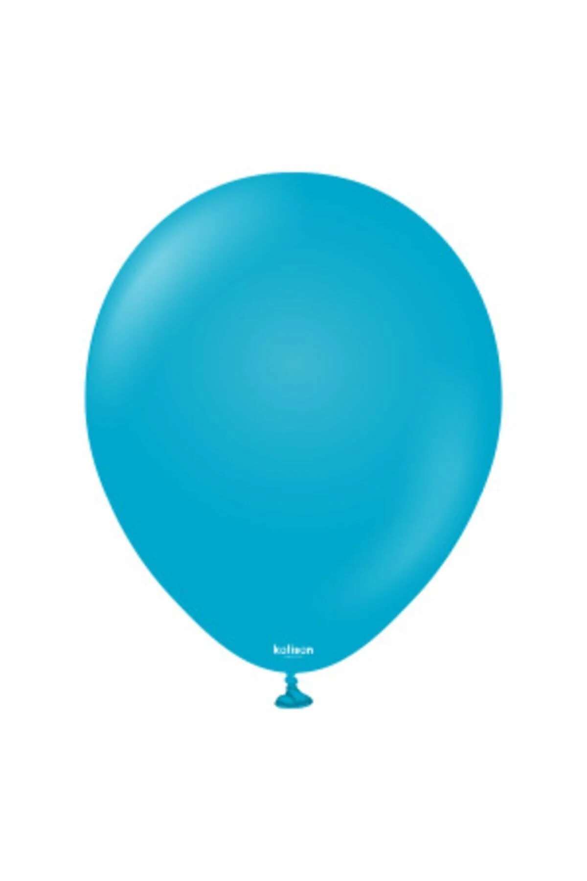 12 Inç Standart Boy Retro Balon 10 Adet Mavi Cam