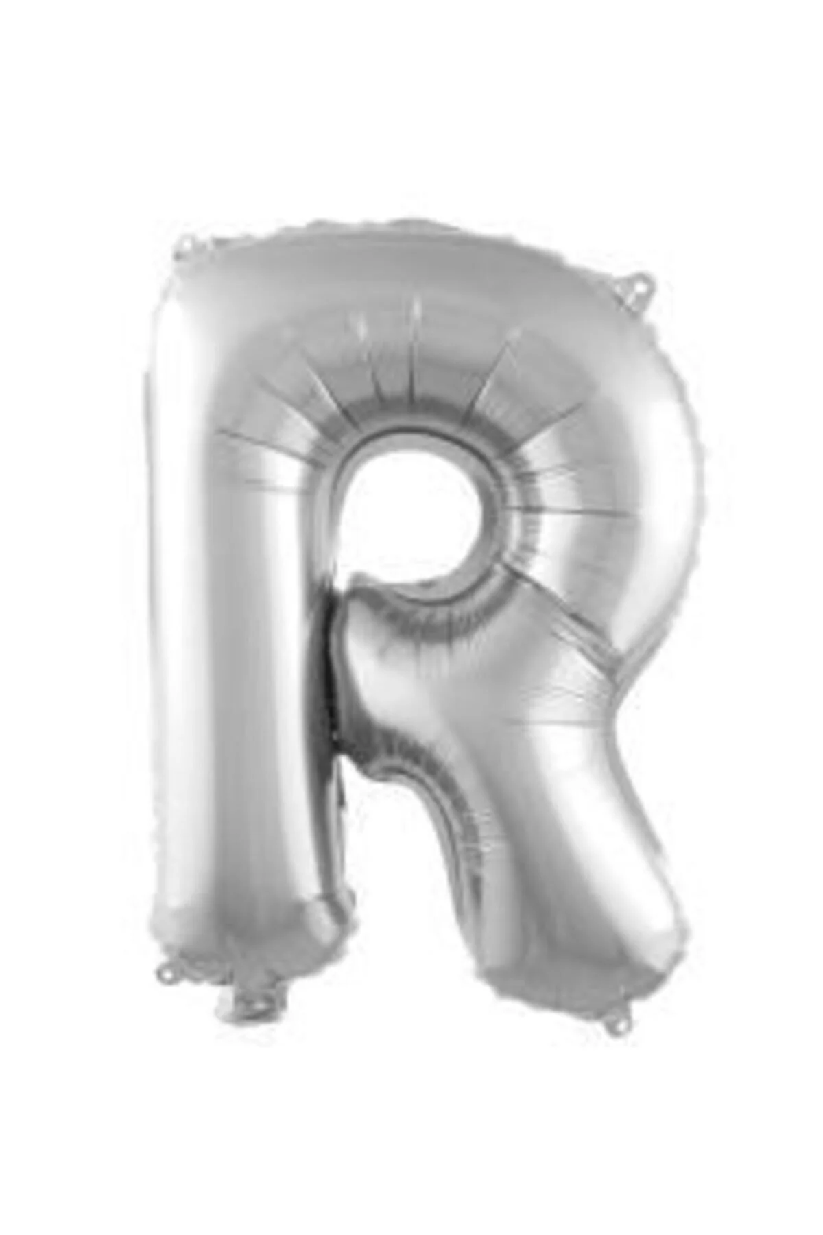 16 Inç 35 Cm Gümüş Folyo Harf Balon R