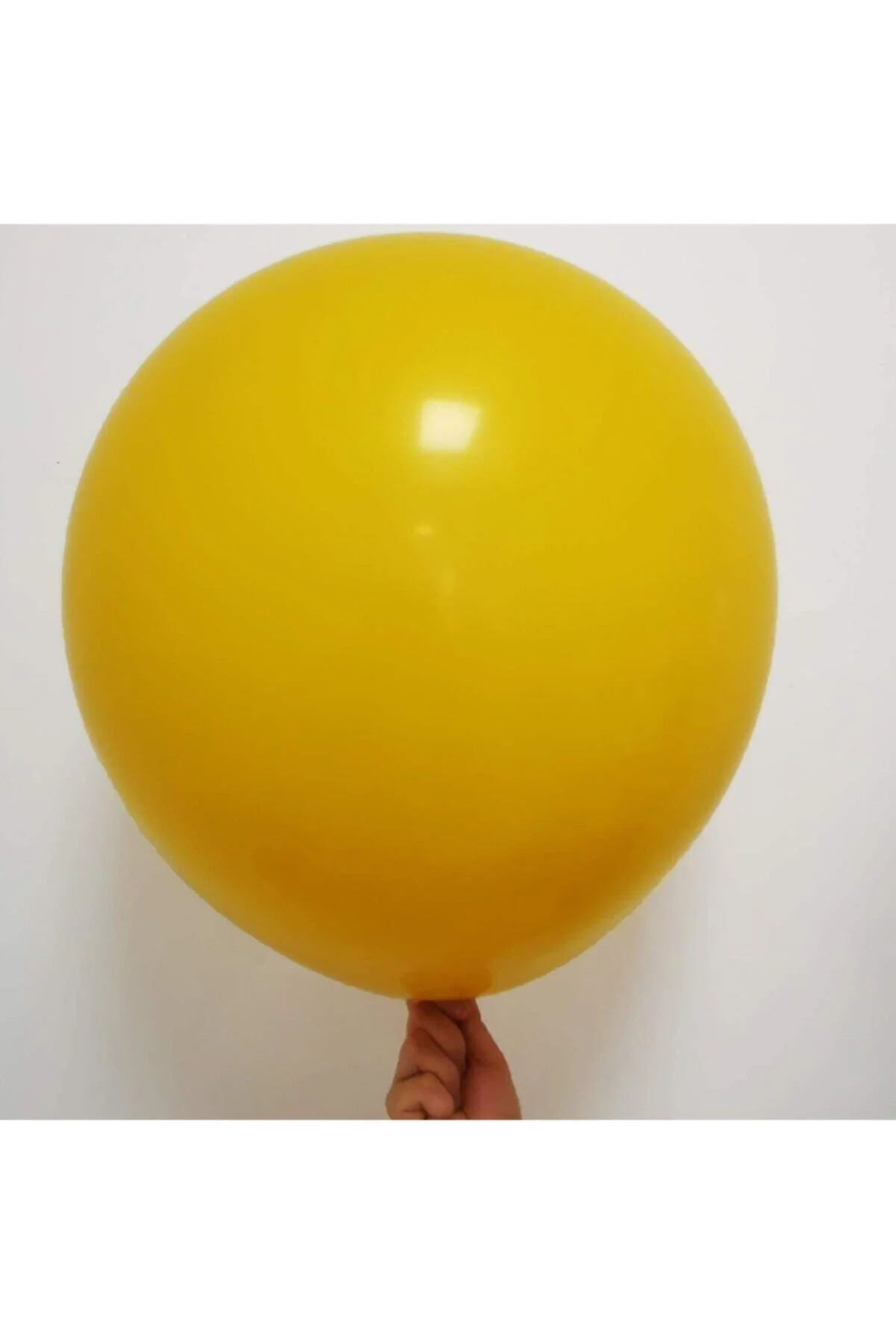 12 Inç Standart Boy Retro Balon 10 Adet Zerdeçal