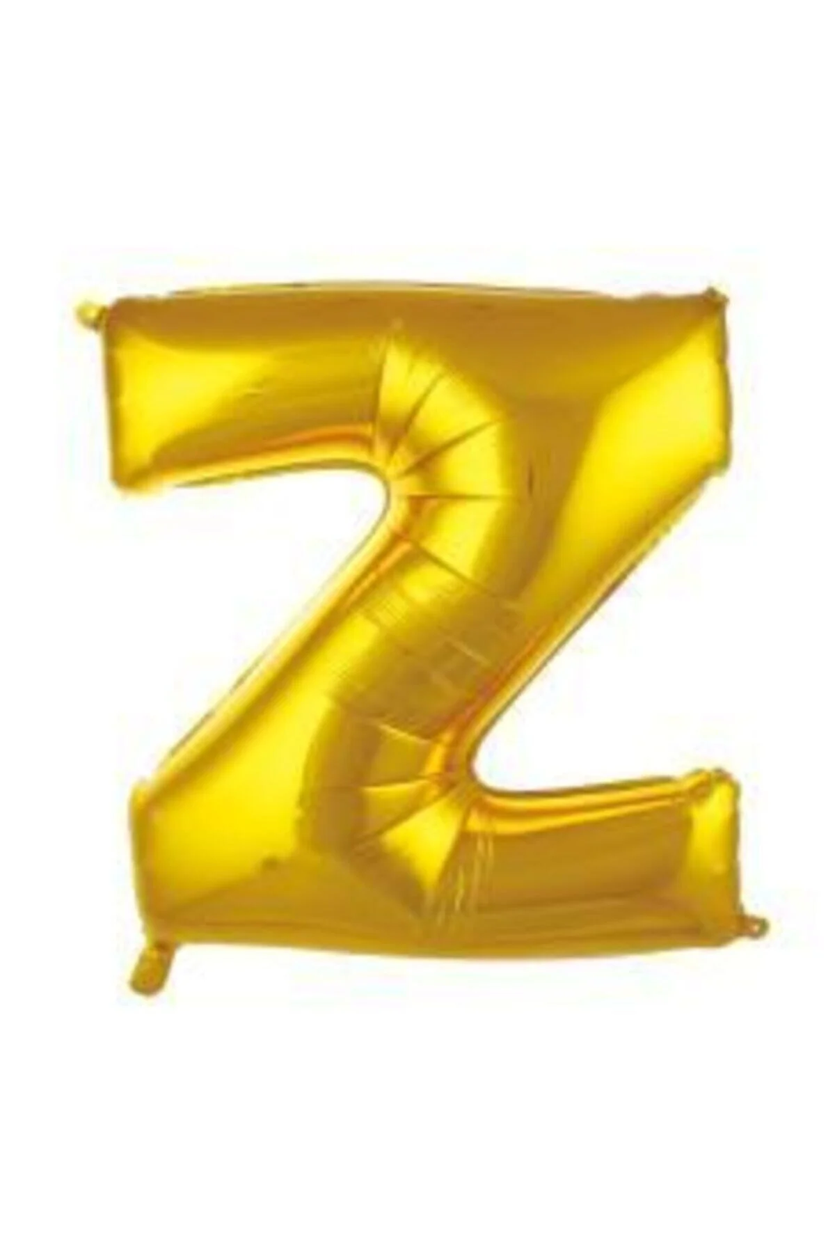 34 Inç 76 Cm Altın Folyo Harf Balon Z