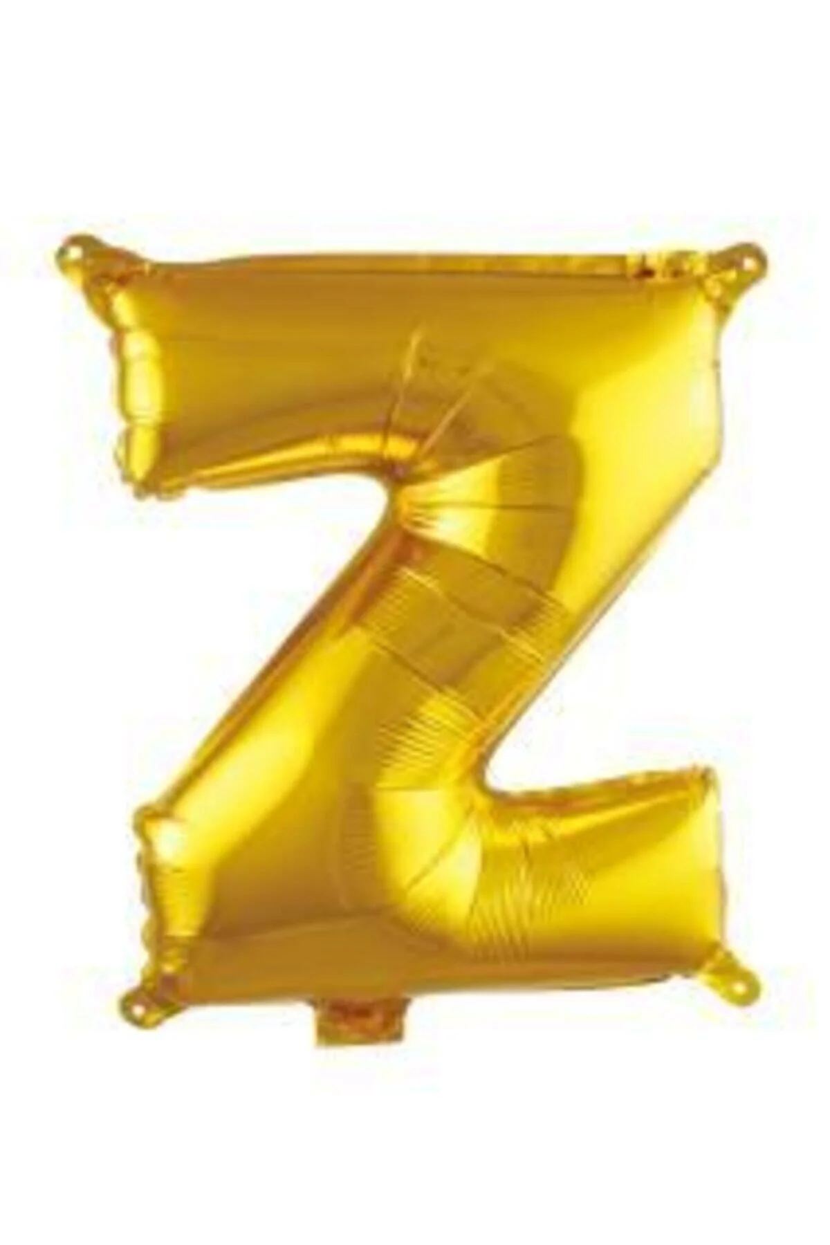 16 Inç 35 Cm Altın Folyo Harf Balon Z