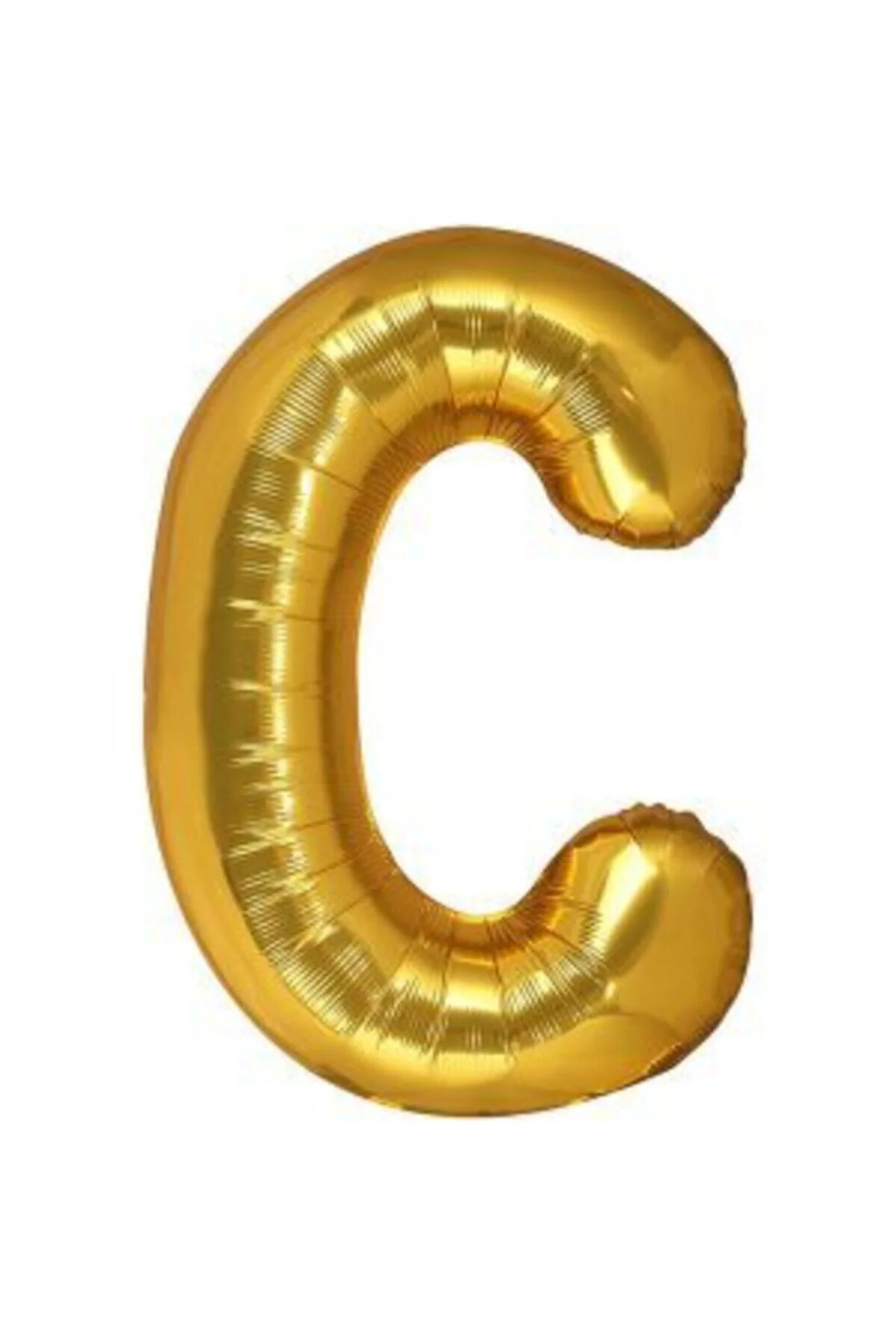 30 Inç 70 Cm Altın Folyo Harf Balon C
